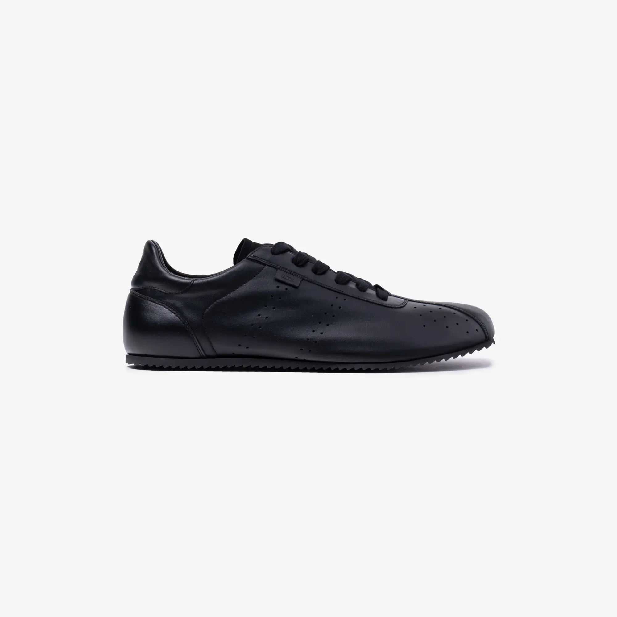 AMI Nappa Soft Sneakers Black - 3