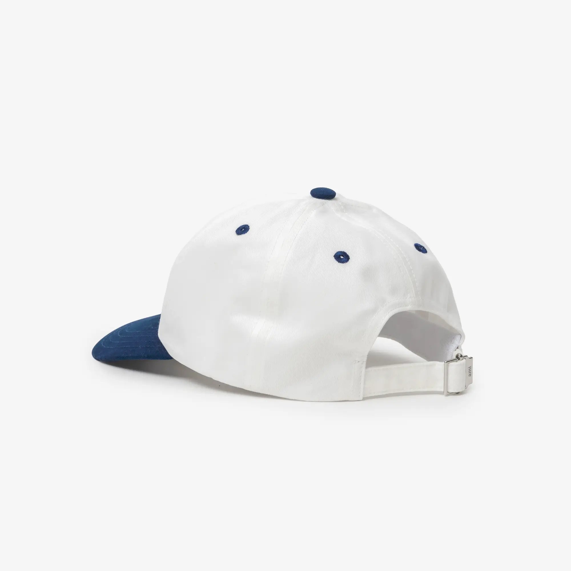 AMI Paris Bicolor Ami Paris Cap Ink/White Cream - 4