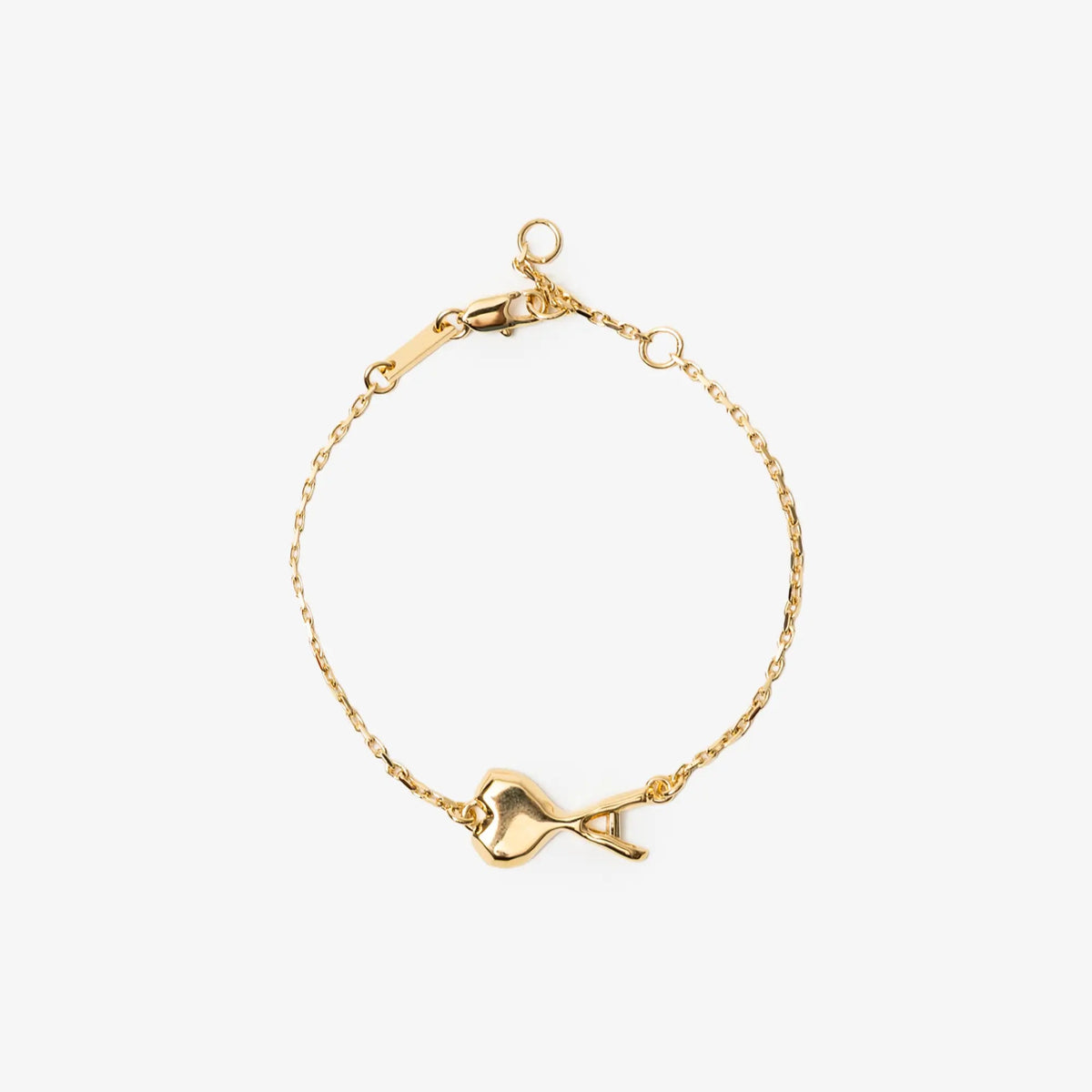 Ami Paris ハンマード Ami de Coeur ブレスレット ゴールド｜Feuille