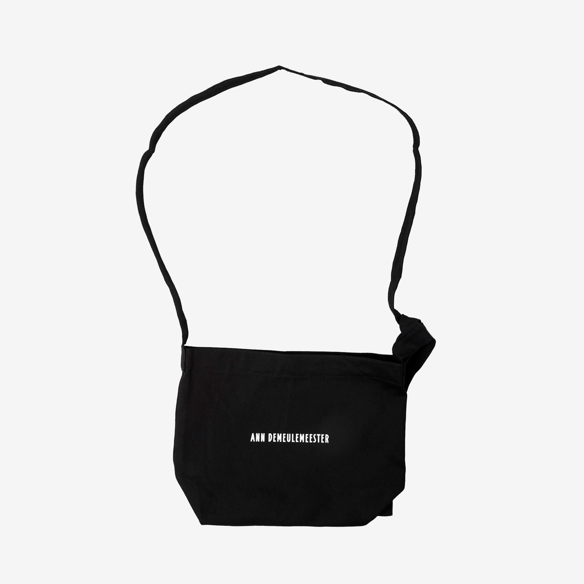 Ann Demeulemeester AD Small Shoulder Bag Black-1