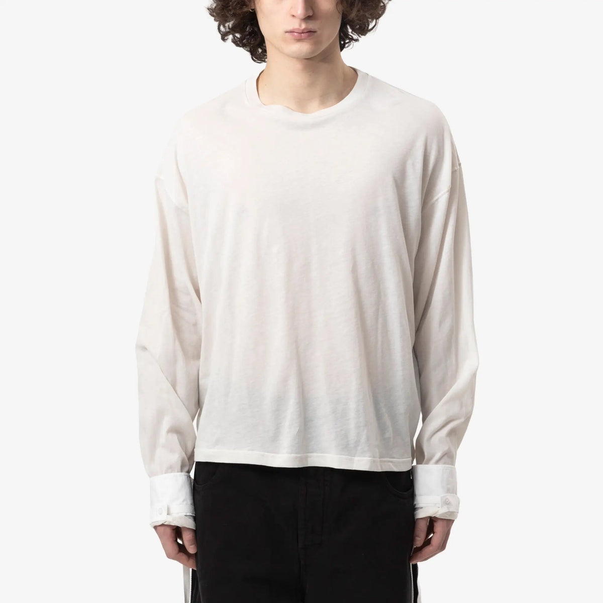 Ann Demeulemeester エミリウス リラックス ボクシー ロングスリーブT 