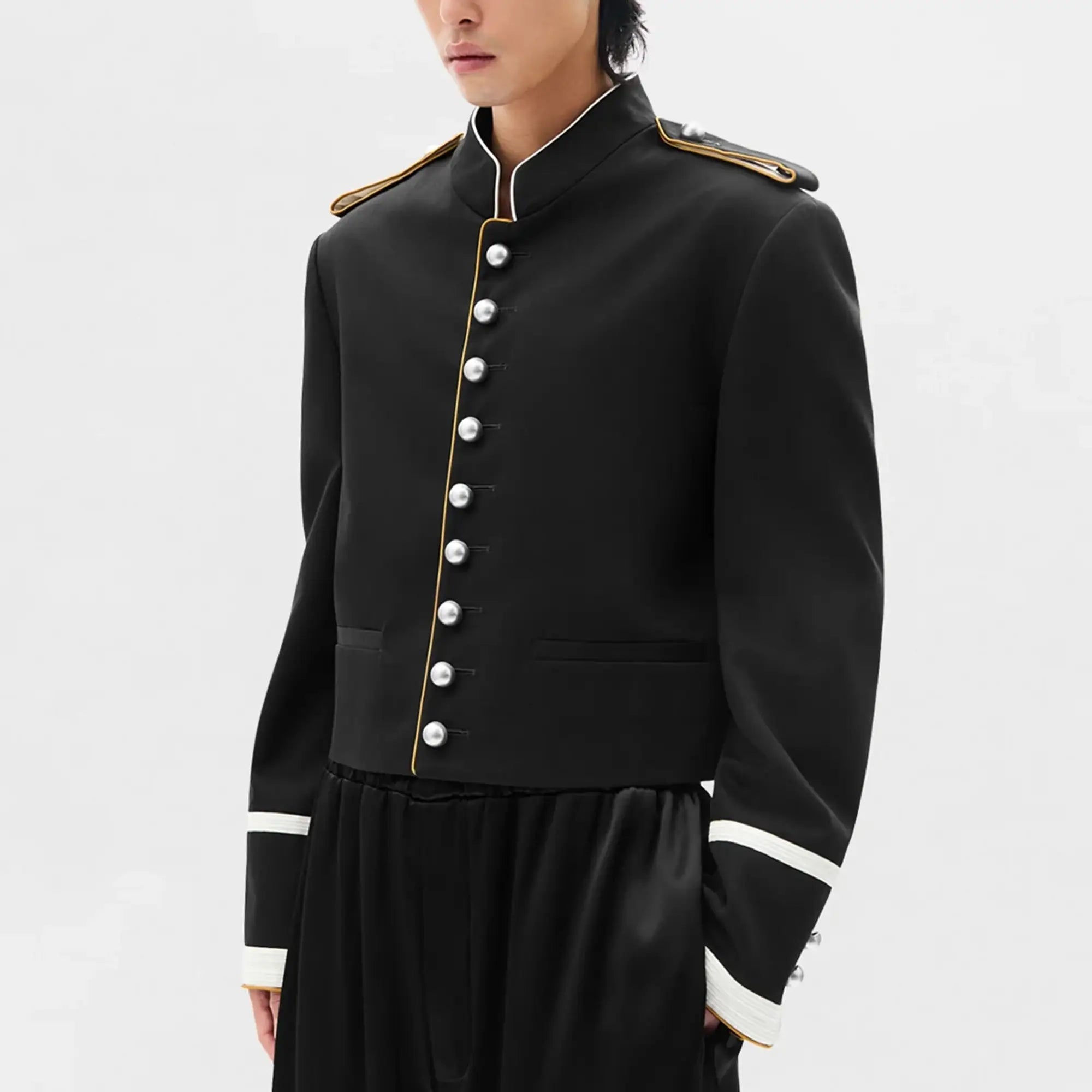 Ann Demeulemeester Harris Marsina Jacket Black - 2