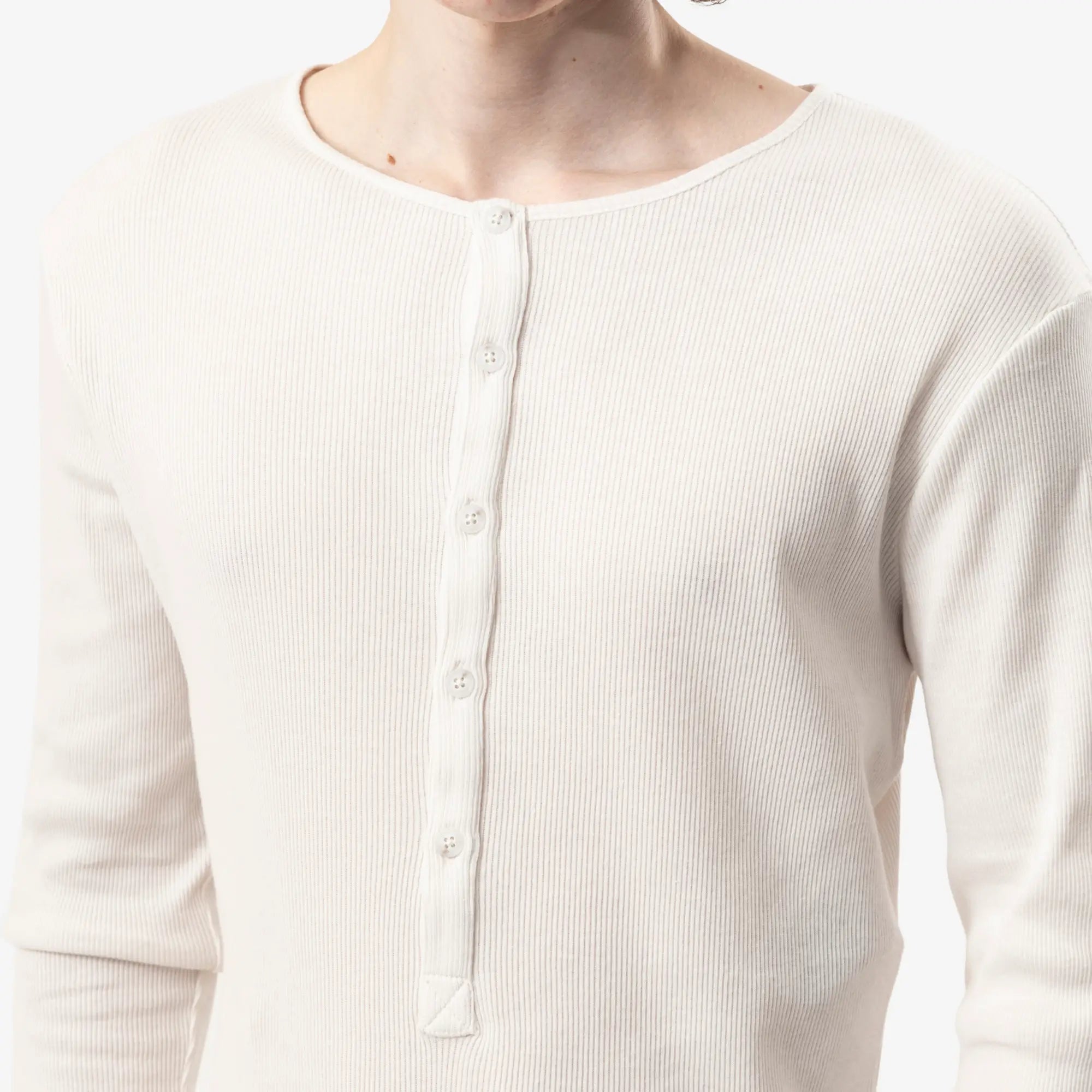 Ann Demeulemeester Ilyas Serafino Top Ivory - 5