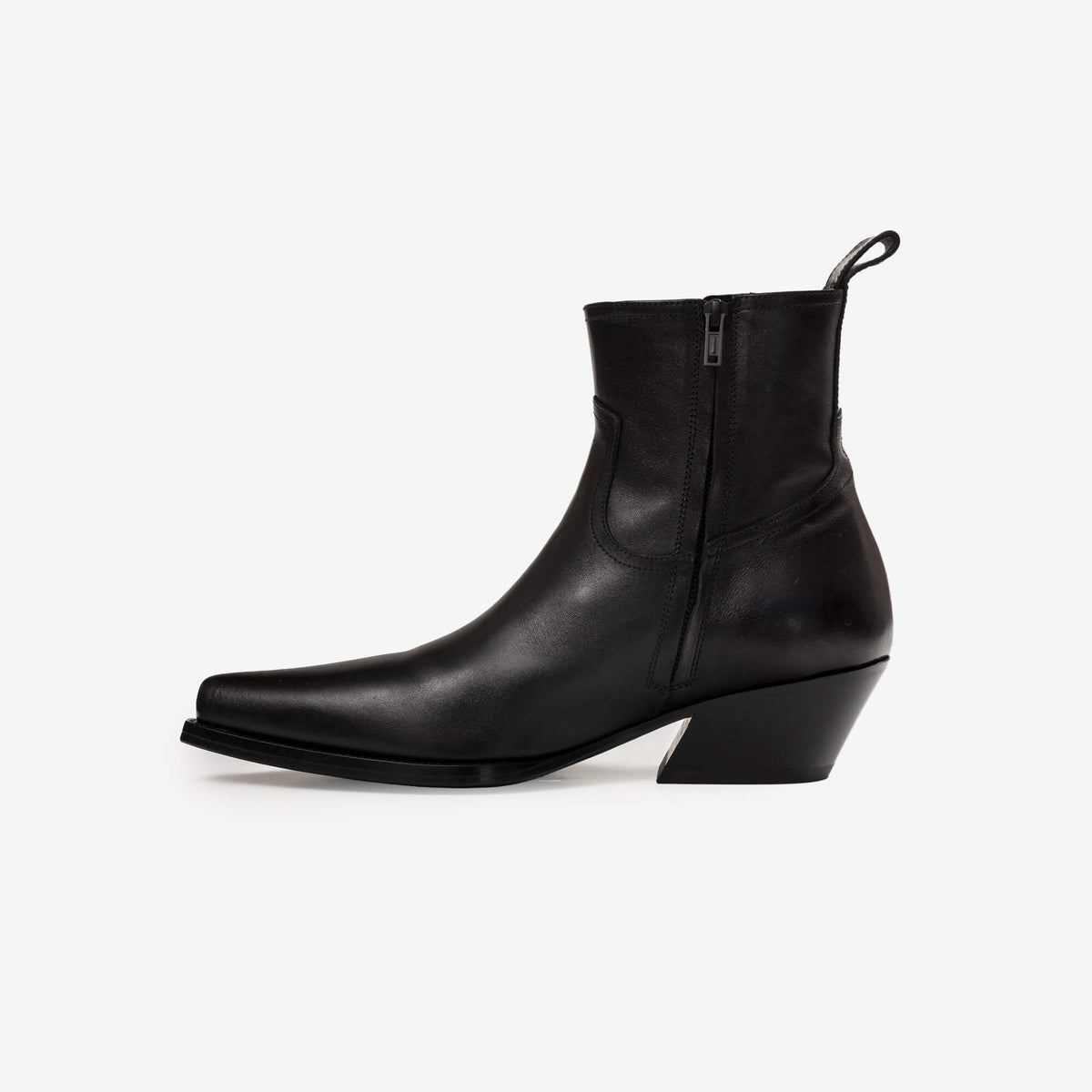 Ann Demeulemeester Imme Pointy Ankle Boots Black-4