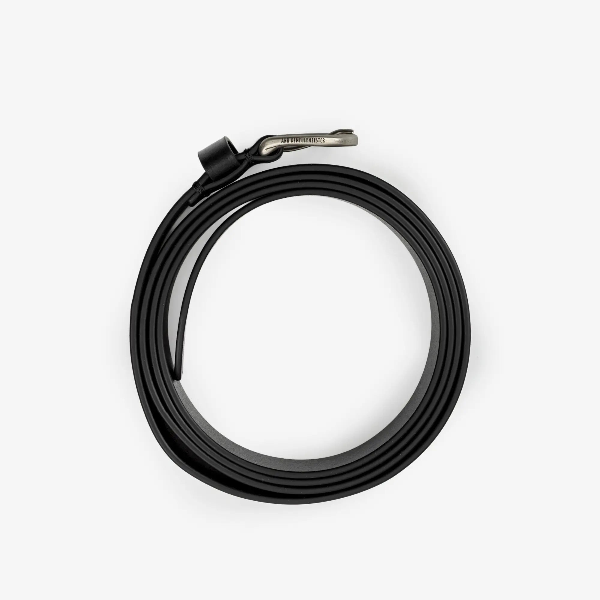 Ann Demeulemeester Konji 2.5cm Belt Black - 2