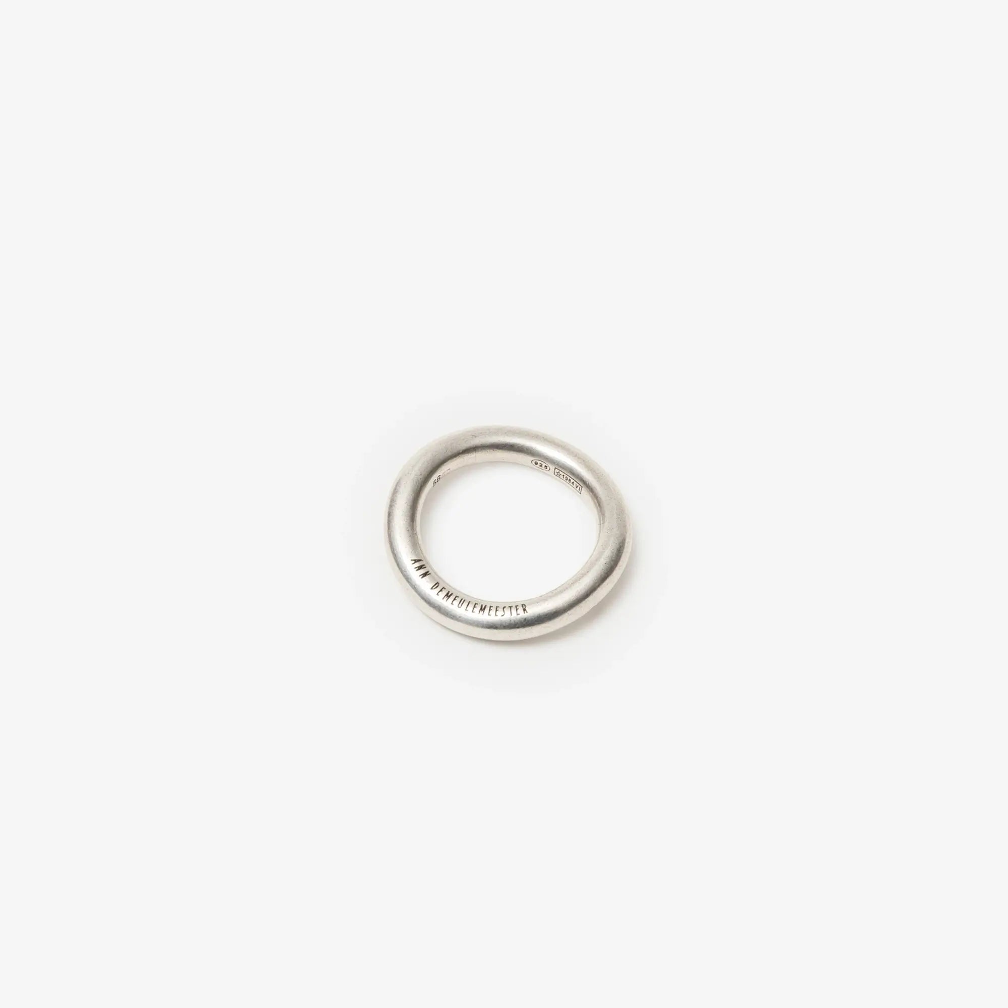 Ann Demeulemeester Marianne Simple Ring Antique Silver - 3