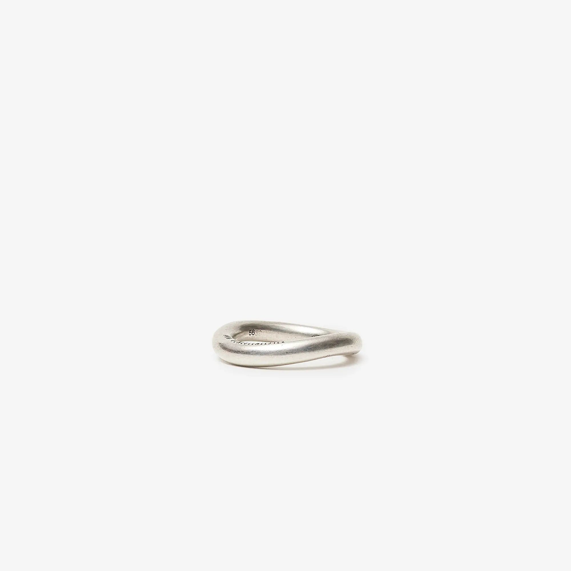 Ann Demeulemeester Marianne Simple Ring Antique Silver - 1