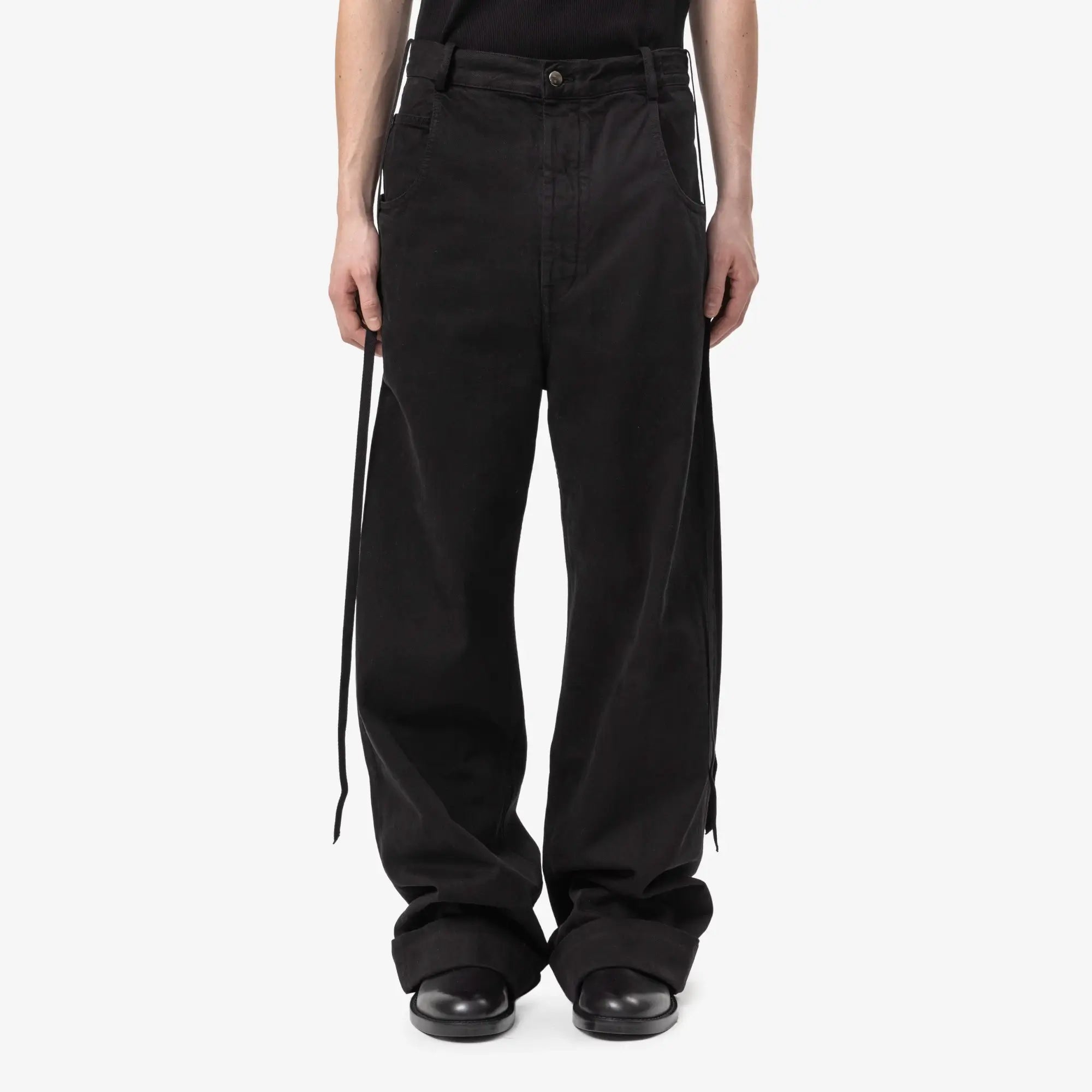 Ann Demeulemeester Michael High Comfort Jeans Black - 1
