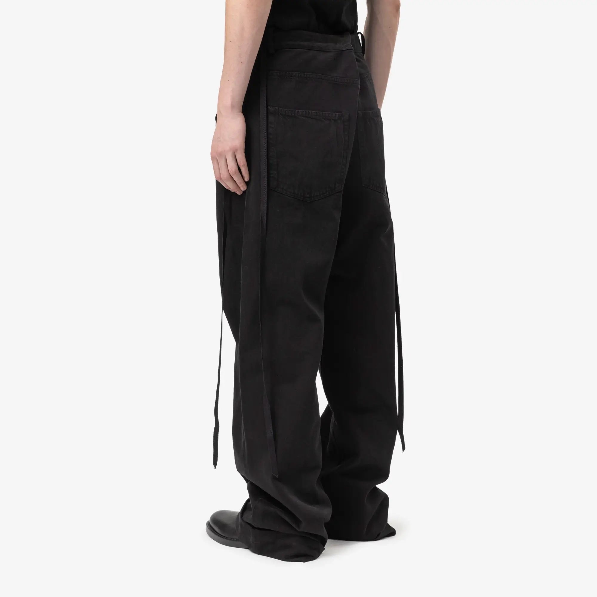Ann Demeulemeester Michael High Comfort Jeans Black - 4