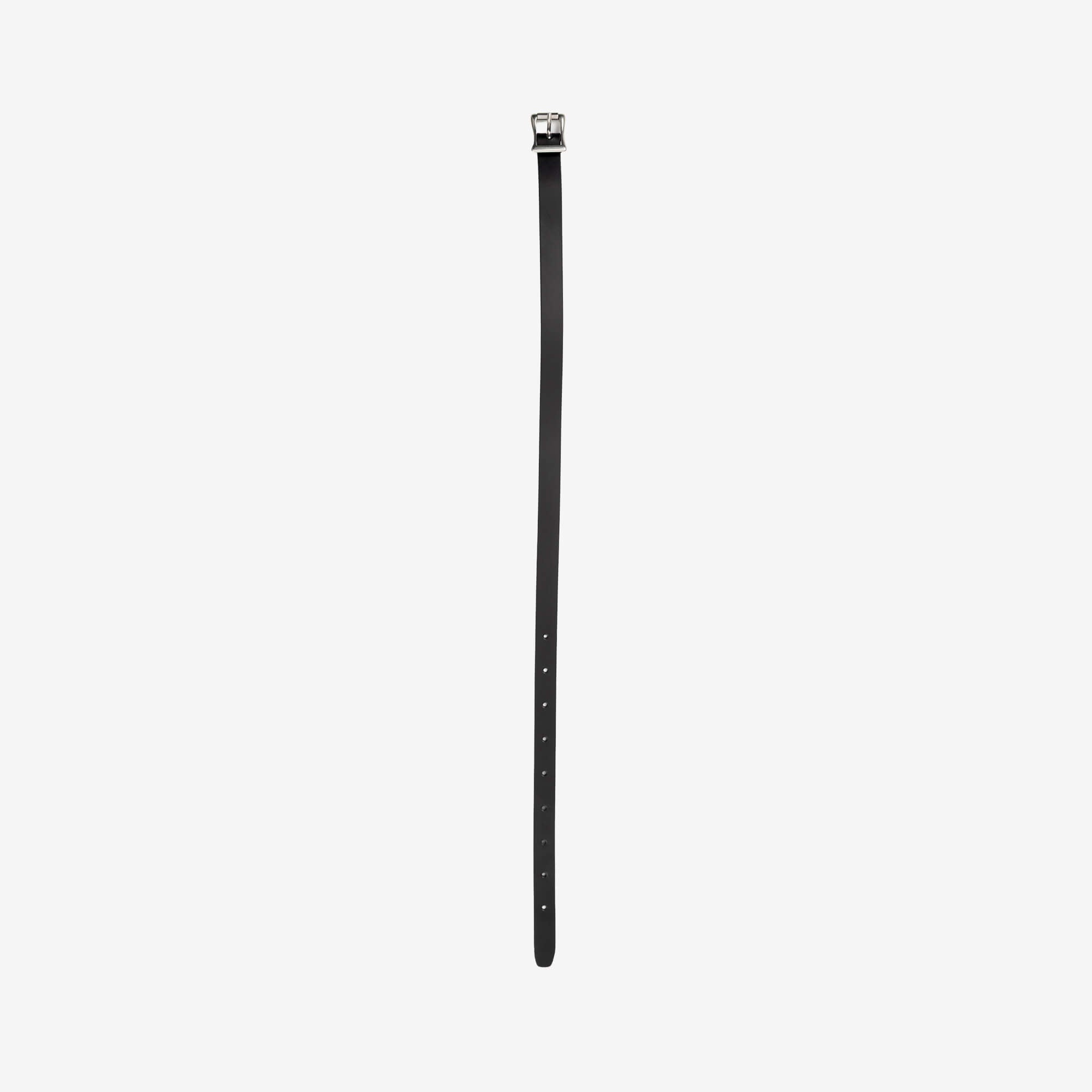 Ann Demeulemeester Sundvis 1.5cm Leather Bracelet Black-3