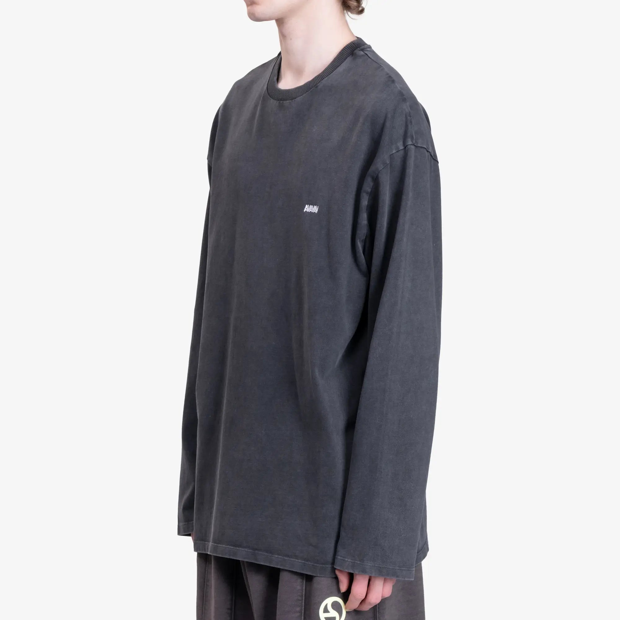 Avavav AVAVAV Logo LS T-Shirt Black - 3
