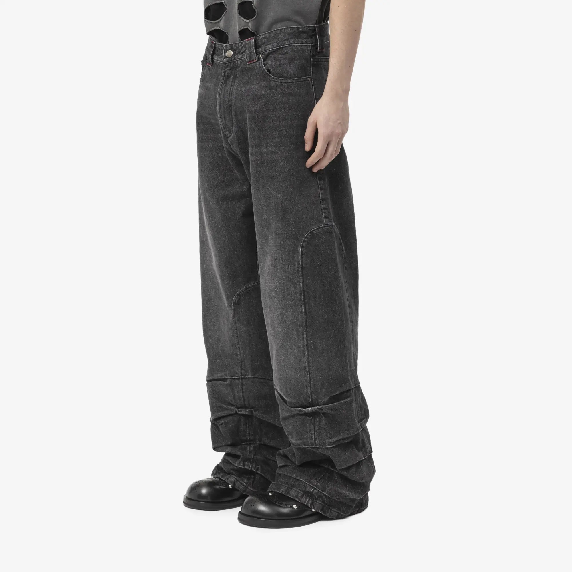 Photo of Avavav Jessie Smock Wide Jeans - 3