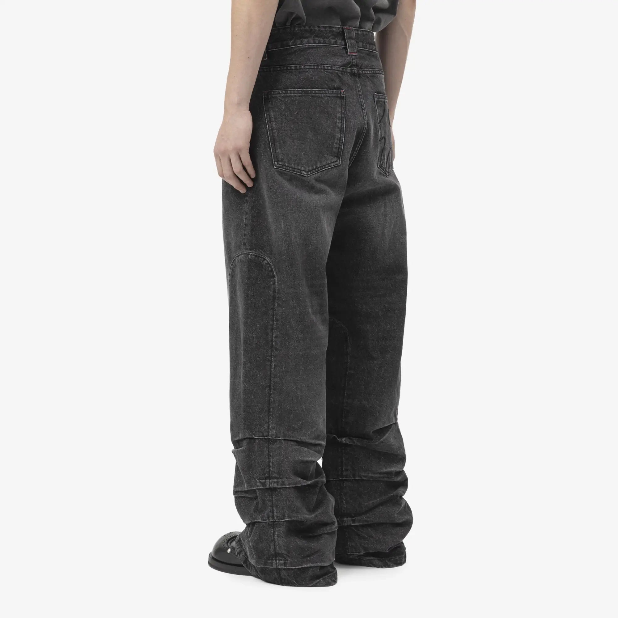 Avavav Jessie Smock Wide Jeans Black - 4