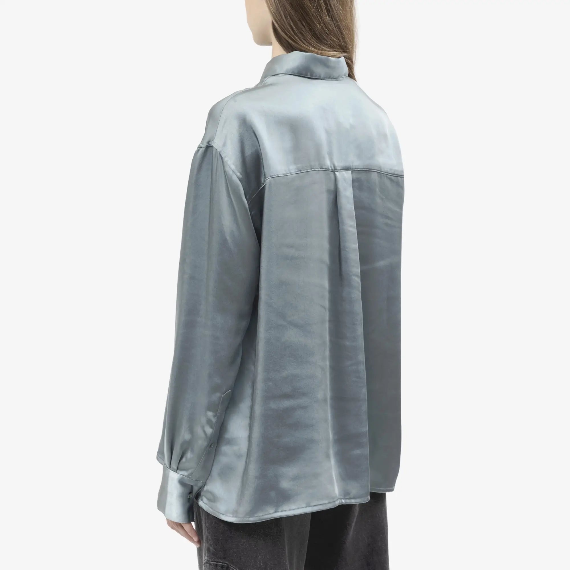 Avavav Sam Satin Shirt Blue - 8