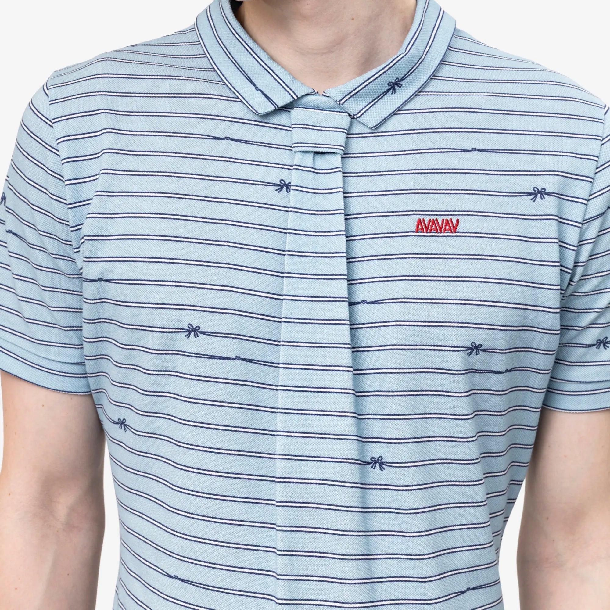 Avavav Tillie Suit Polo T-Shirt Blue - 5