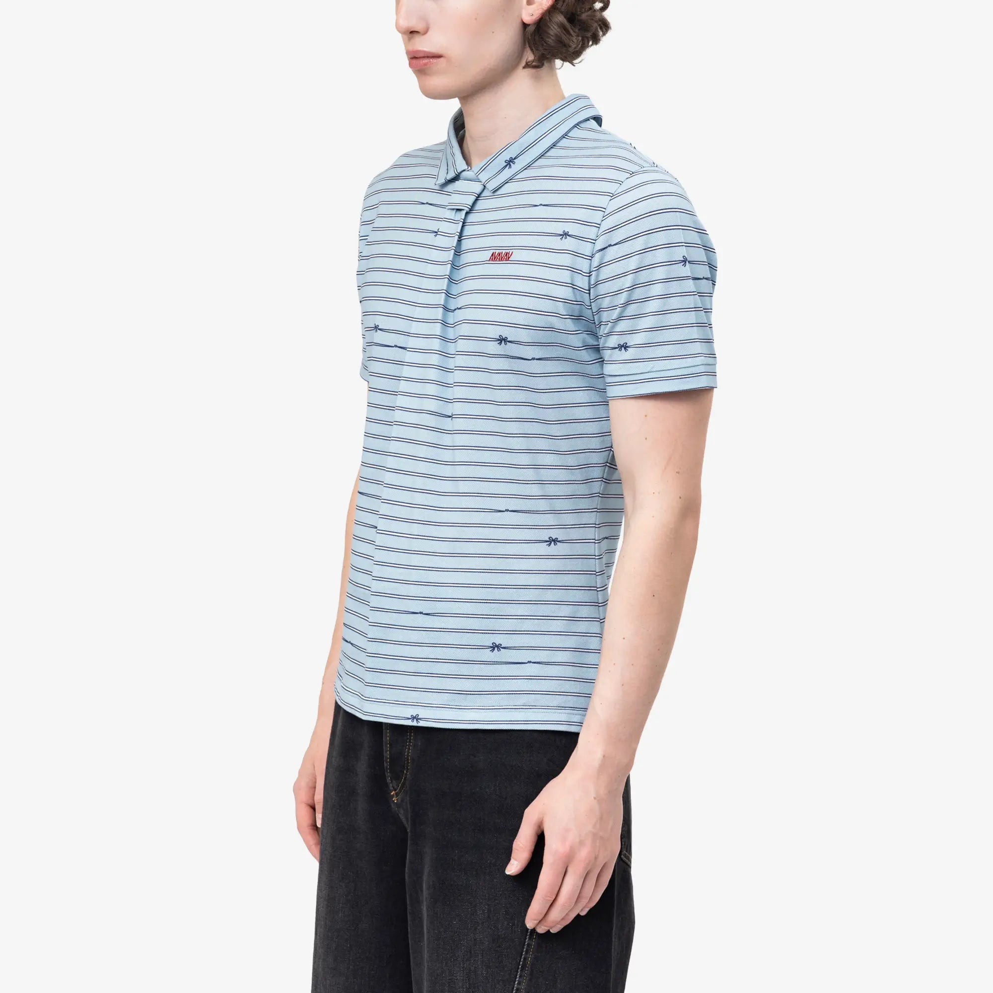Avavav Tillie Suit Polo T-Shirt Blue - 3