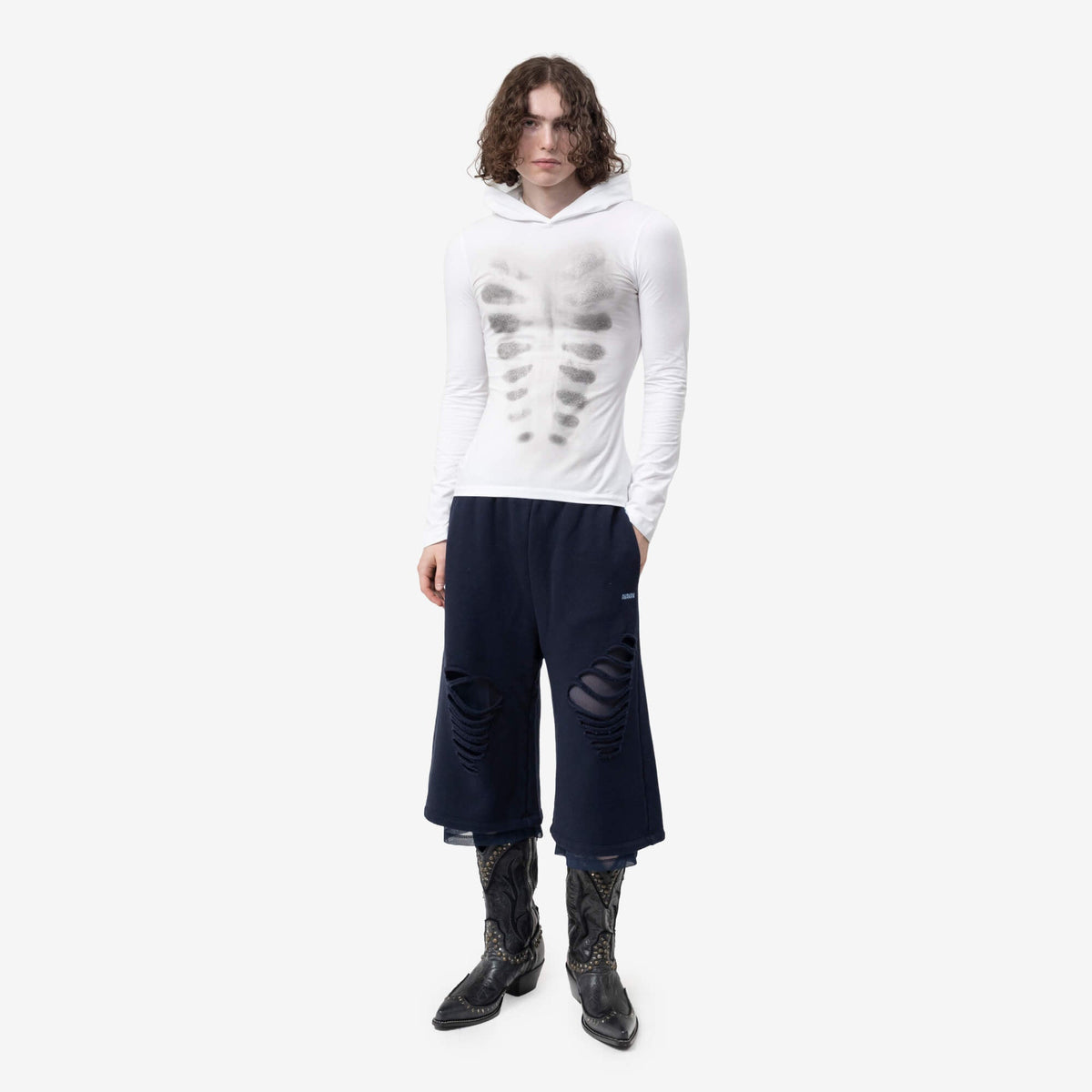 Avavav Unisex Theresa X-Ray Baselayer White-2