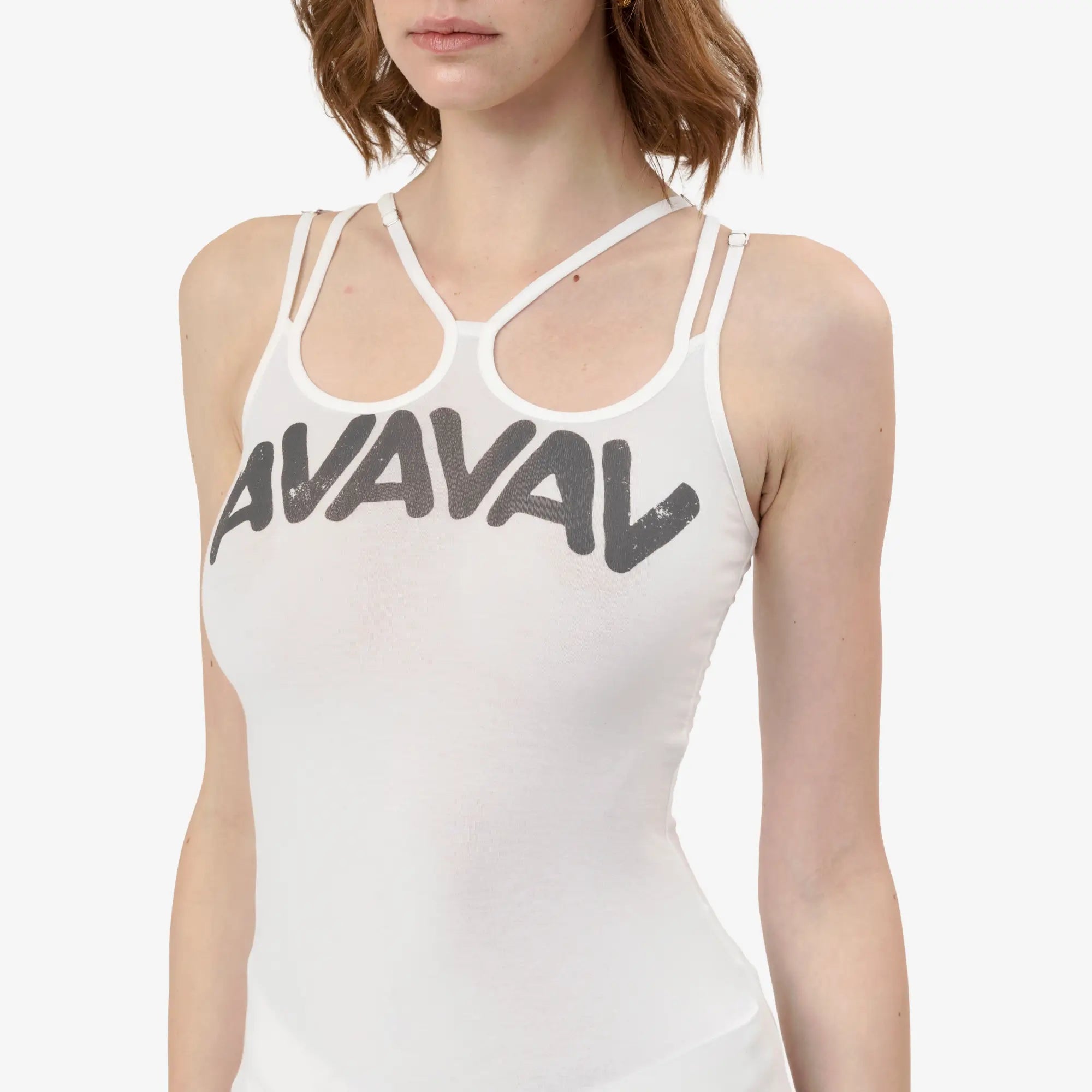 Avavav Womens Tova Multi Strap Top White - 5