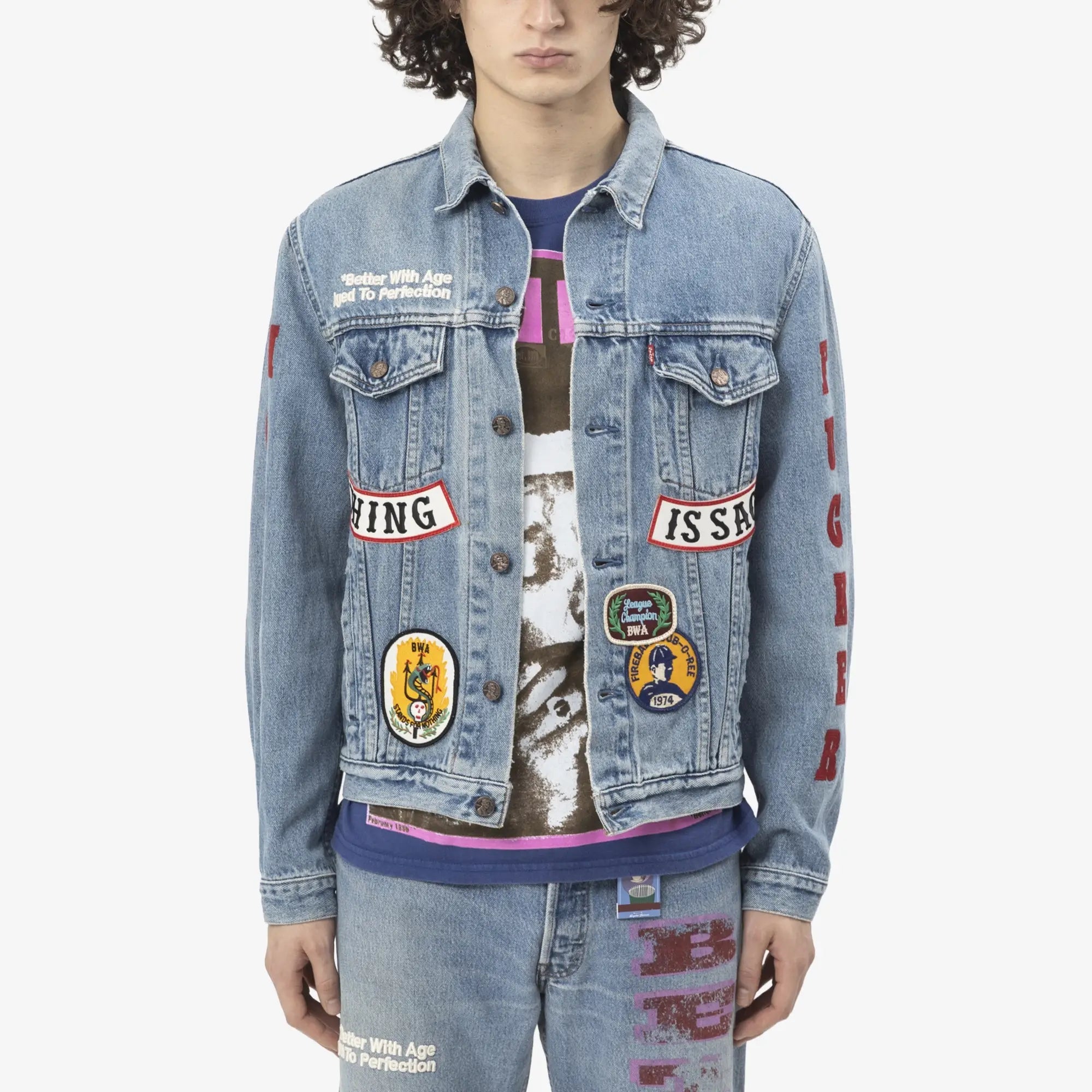 Better With Age Clark Denim Jacket Indigo - 1