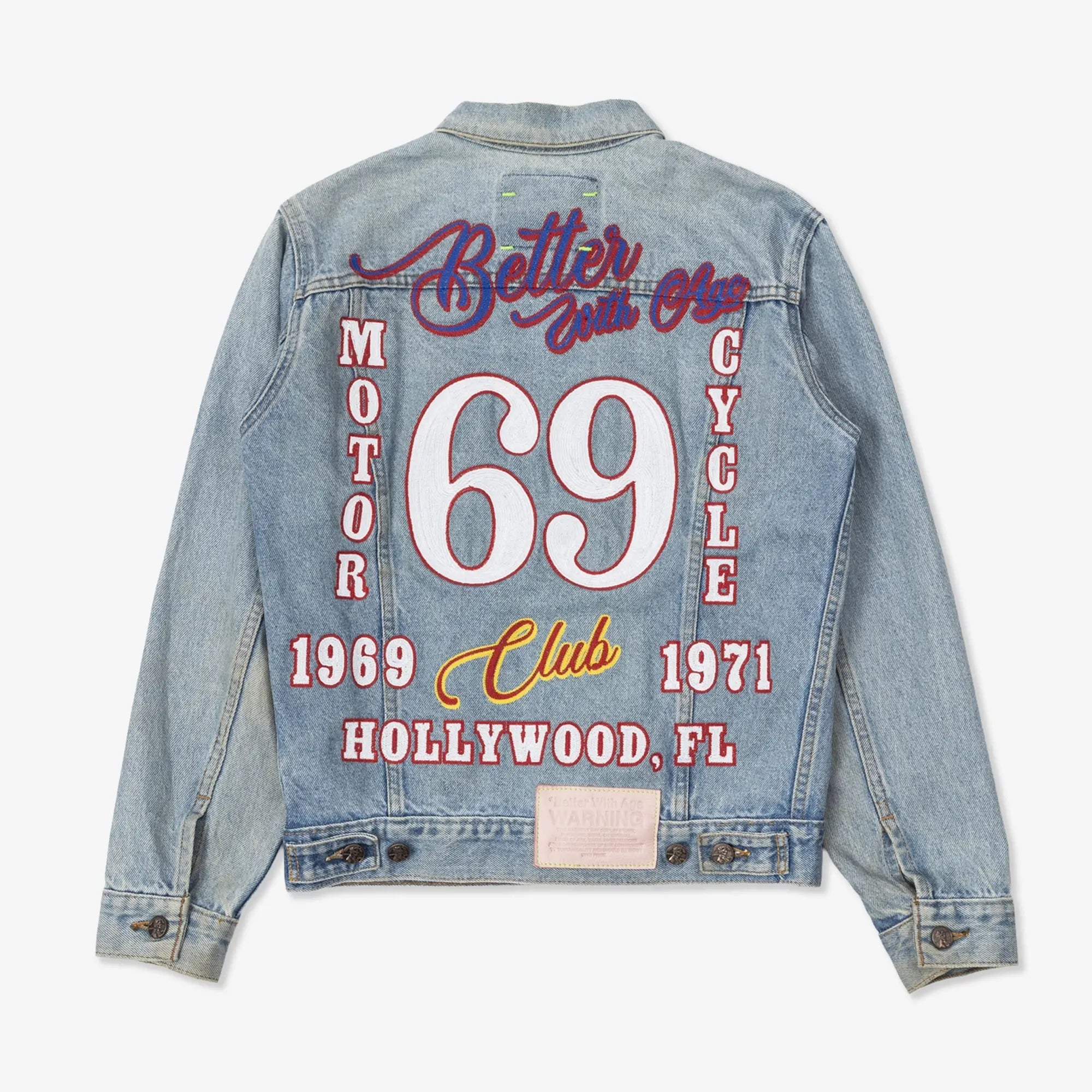 Better With Age Clark Denim Jacket Indigo - 7