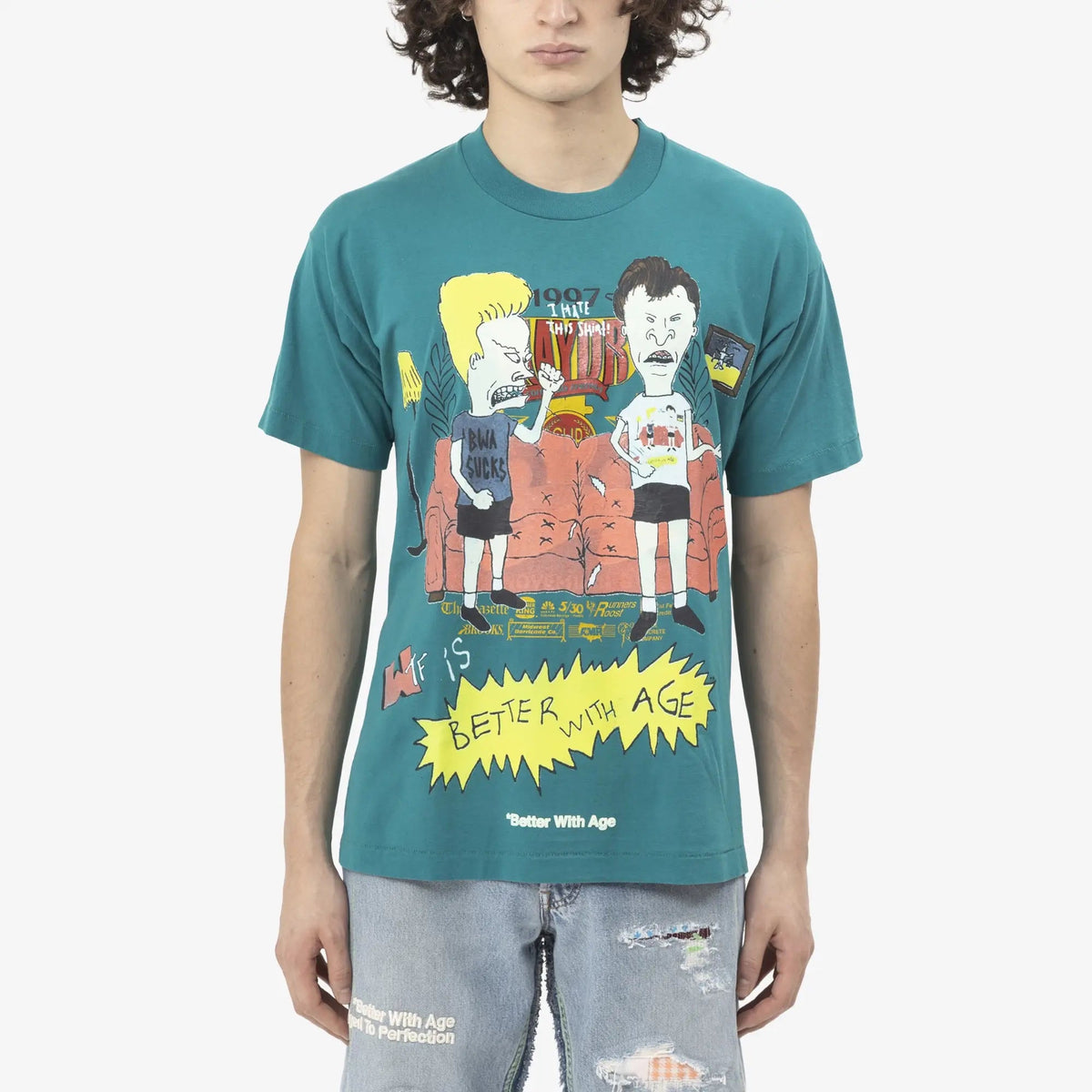 Better With Age Dumb T-Shirt in Multicolour