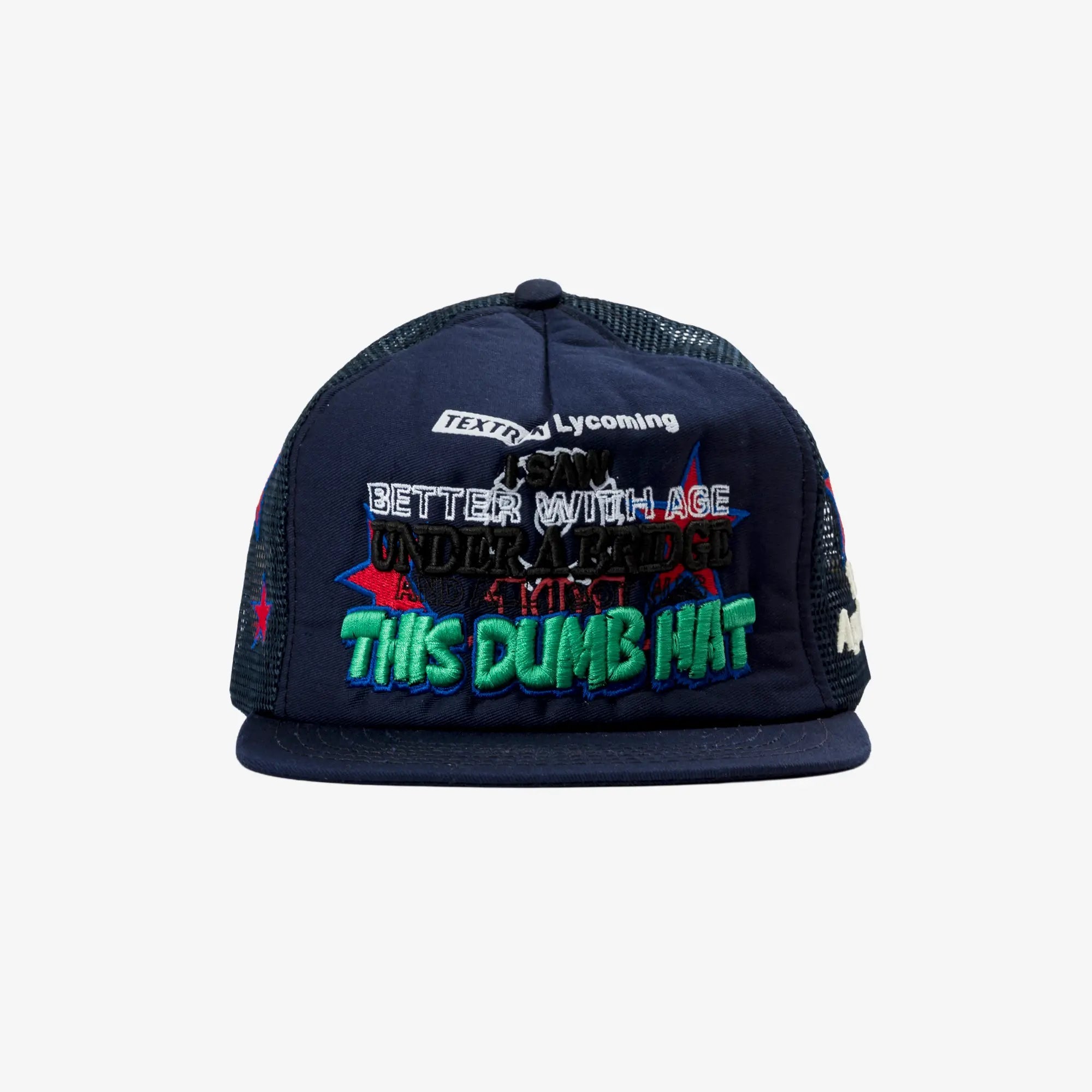 Better With Age Dumb Vintage Hat Navy - 4