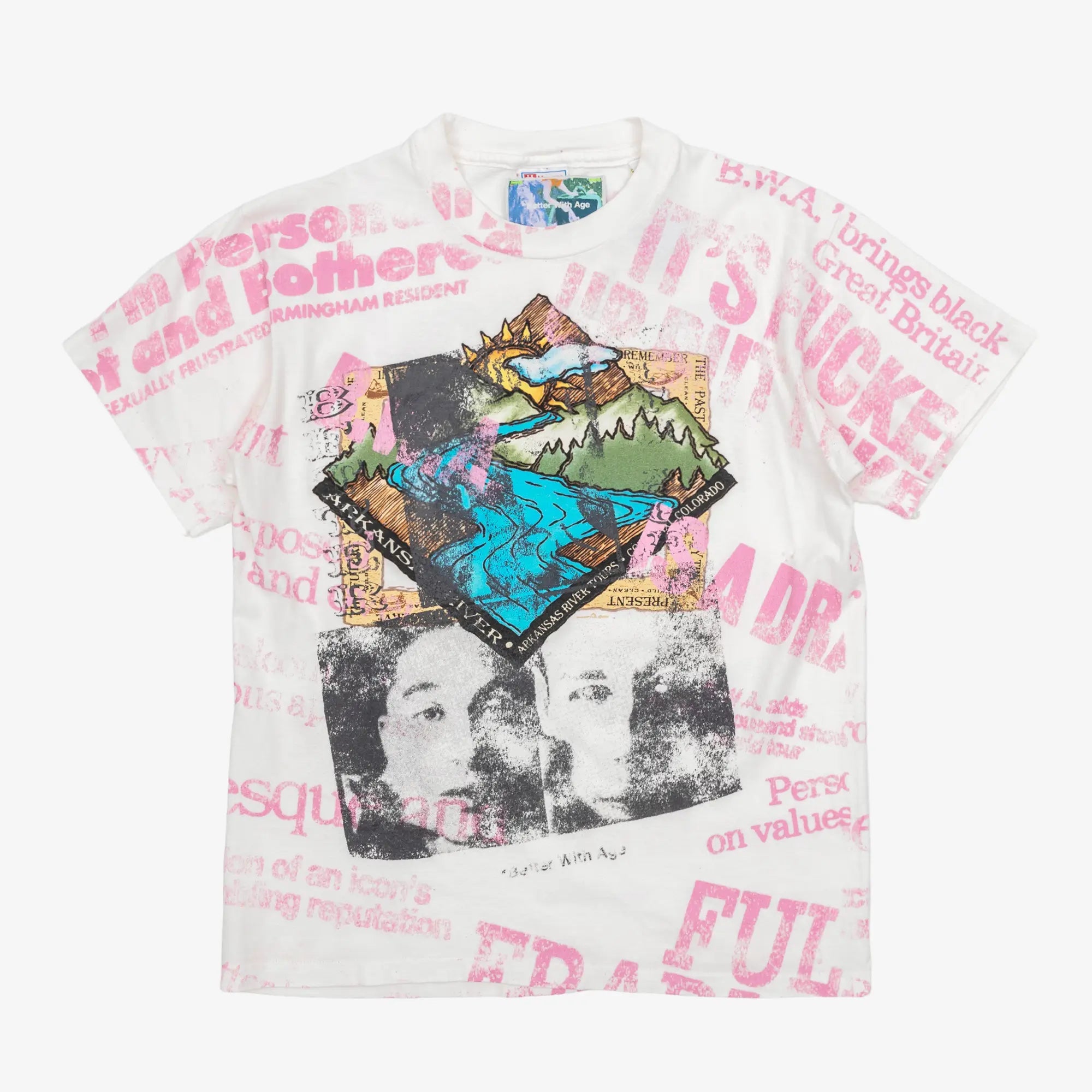 Better With Age Eradica All Over Print T-Shirt White - 2