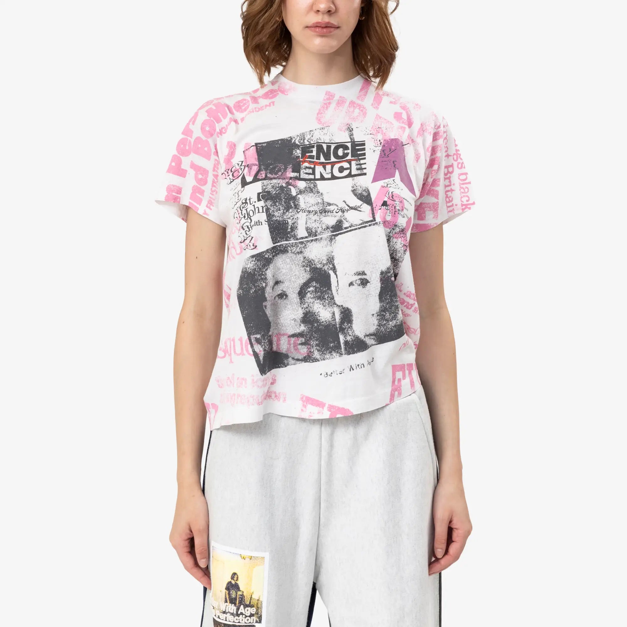 Better With Age Eradica All Over Print T-Shirt White - 1