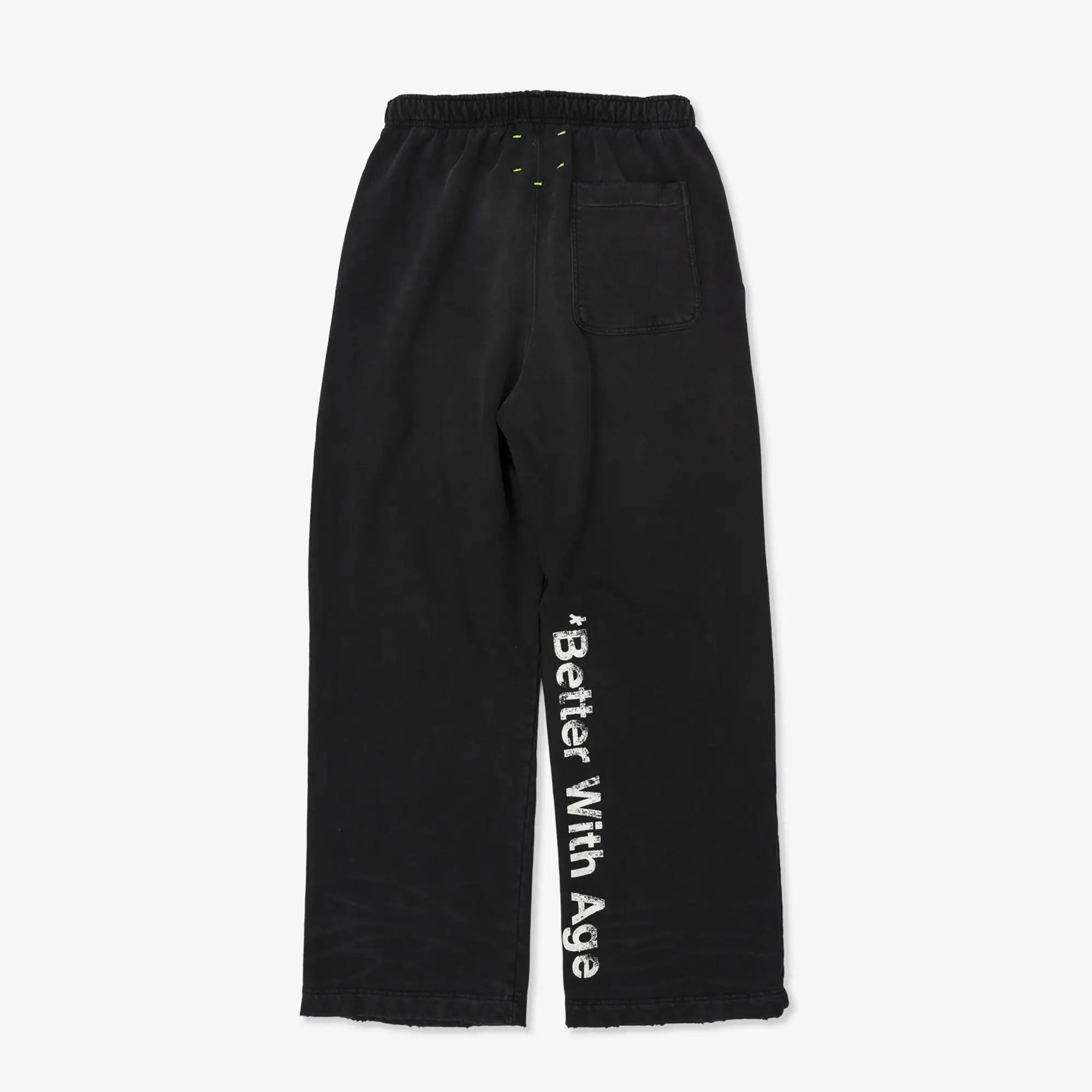 Better With Age Fck You Sweatpants Faded Black - 7