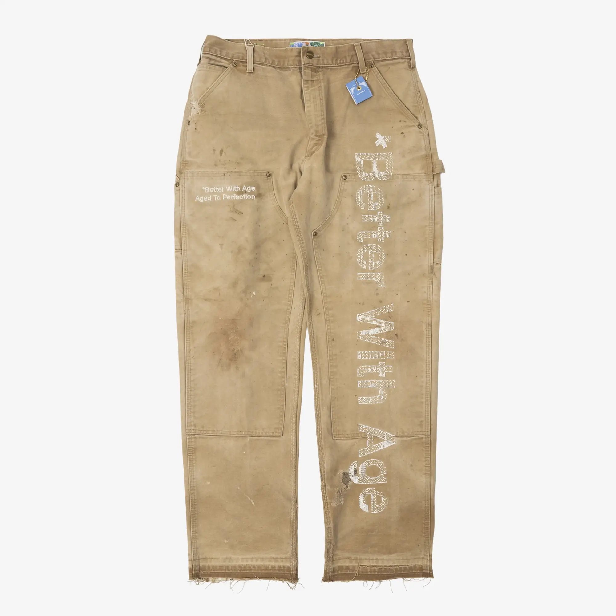 Better With Age Forgot Hand Bead Dbl Knee Pants Multi - 3