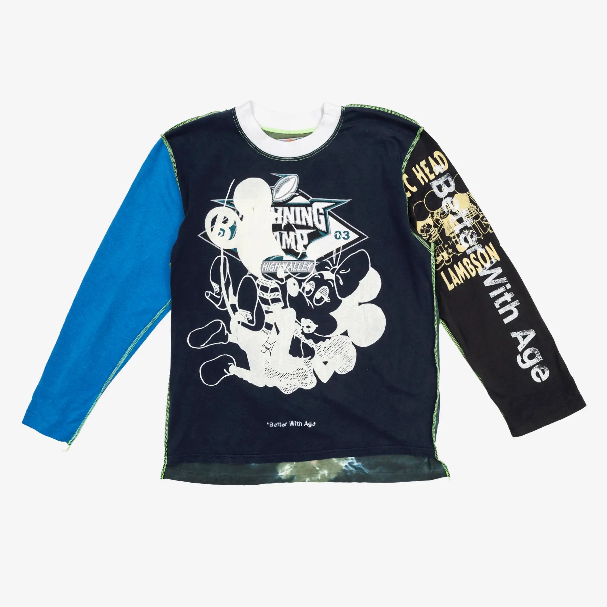 Better With Age Gently Reversible Long Sleeve T-Shirt Multi - 2