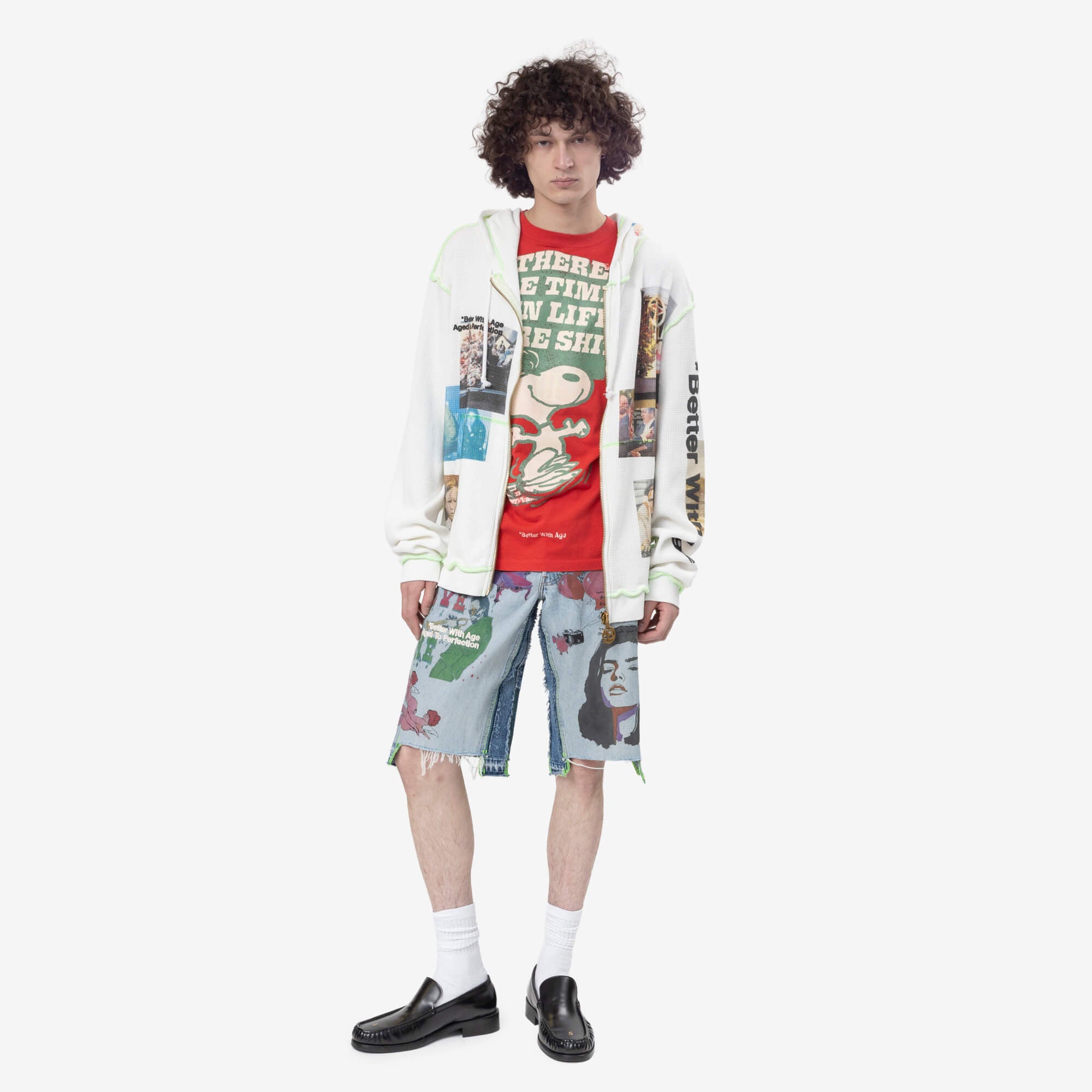 Better With Age Harrison Triple - Wide Denim Shorts Indigo - 2