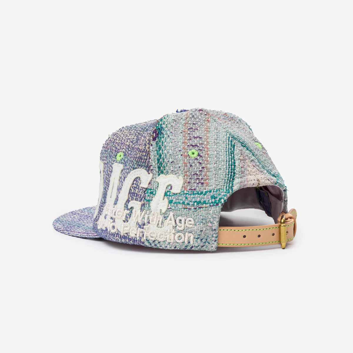 Better With Age Issac Reconstructed Kantha Hat Blue-4