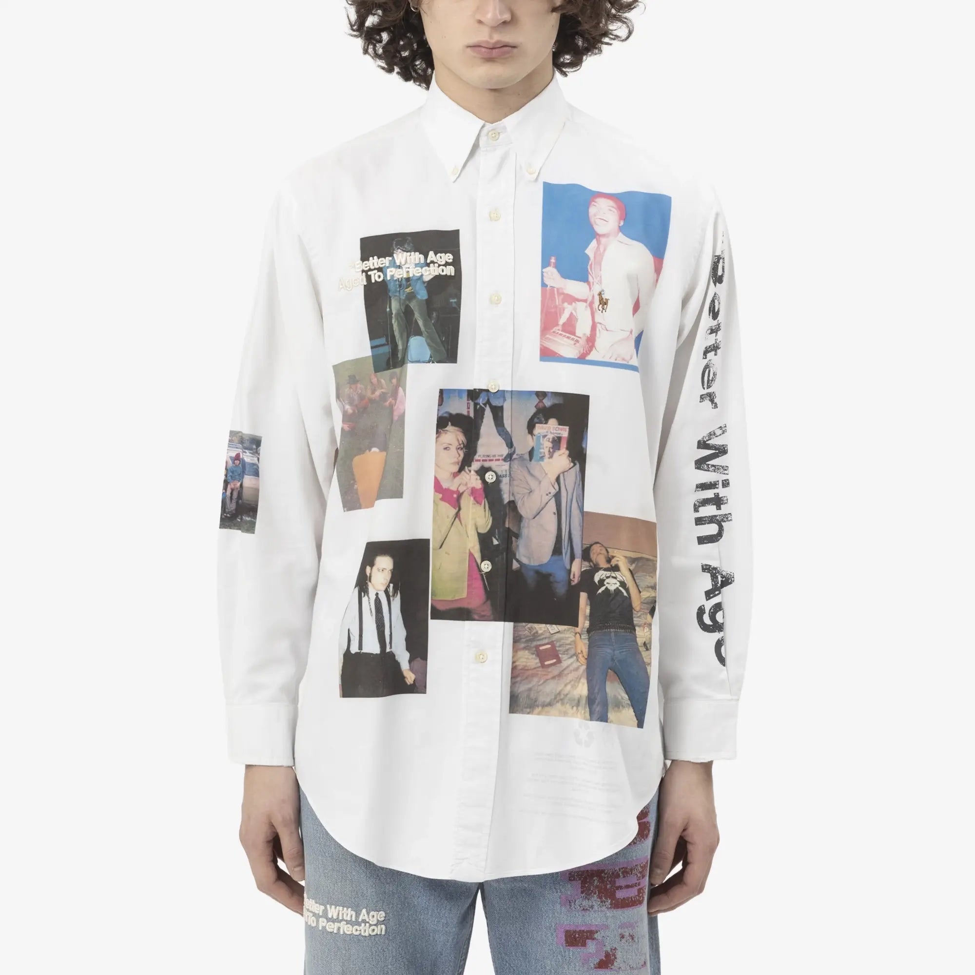 Better With Age Johnny Shirt White - 1