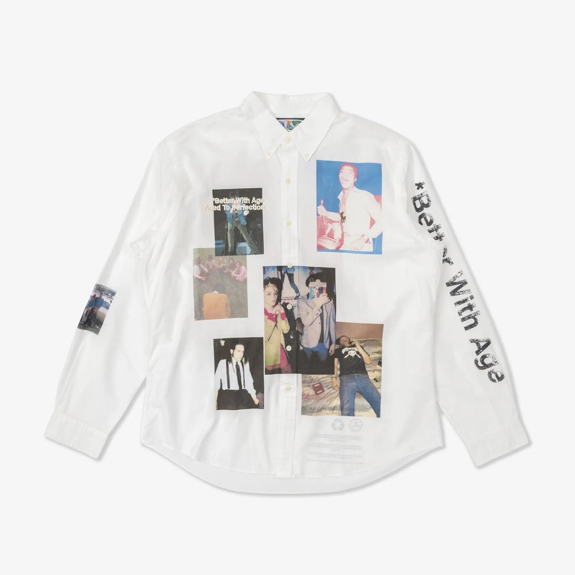 Better With Age Johnny Shirt White - 10