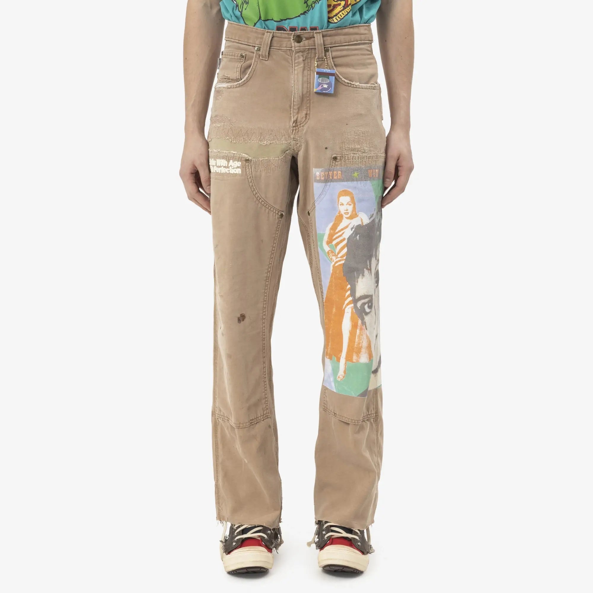 Better With Age Knucklehead Double Knee Jeans Multi - 1