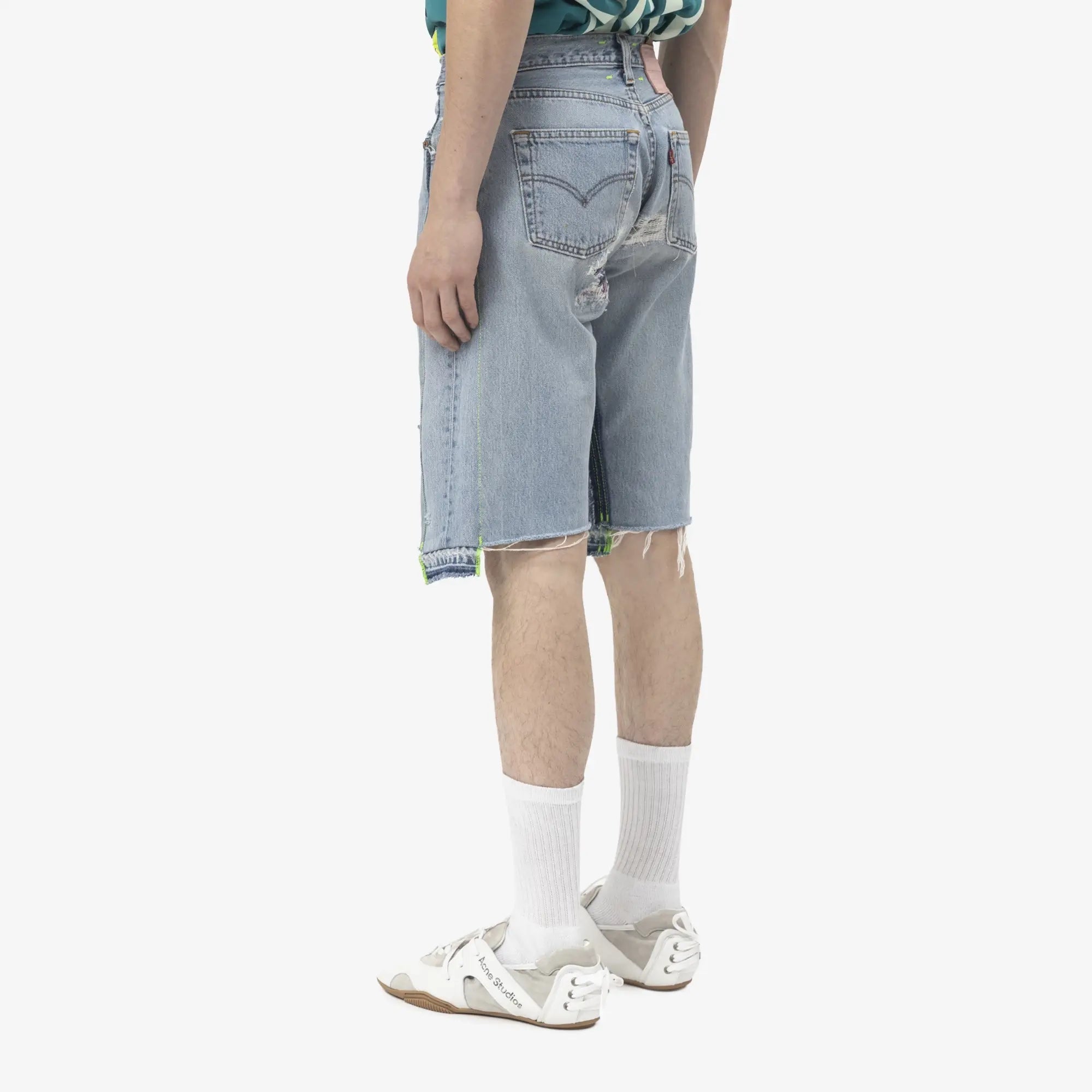 Photo of Better With Age Monroe Triple Wide Repair Shorts - 4