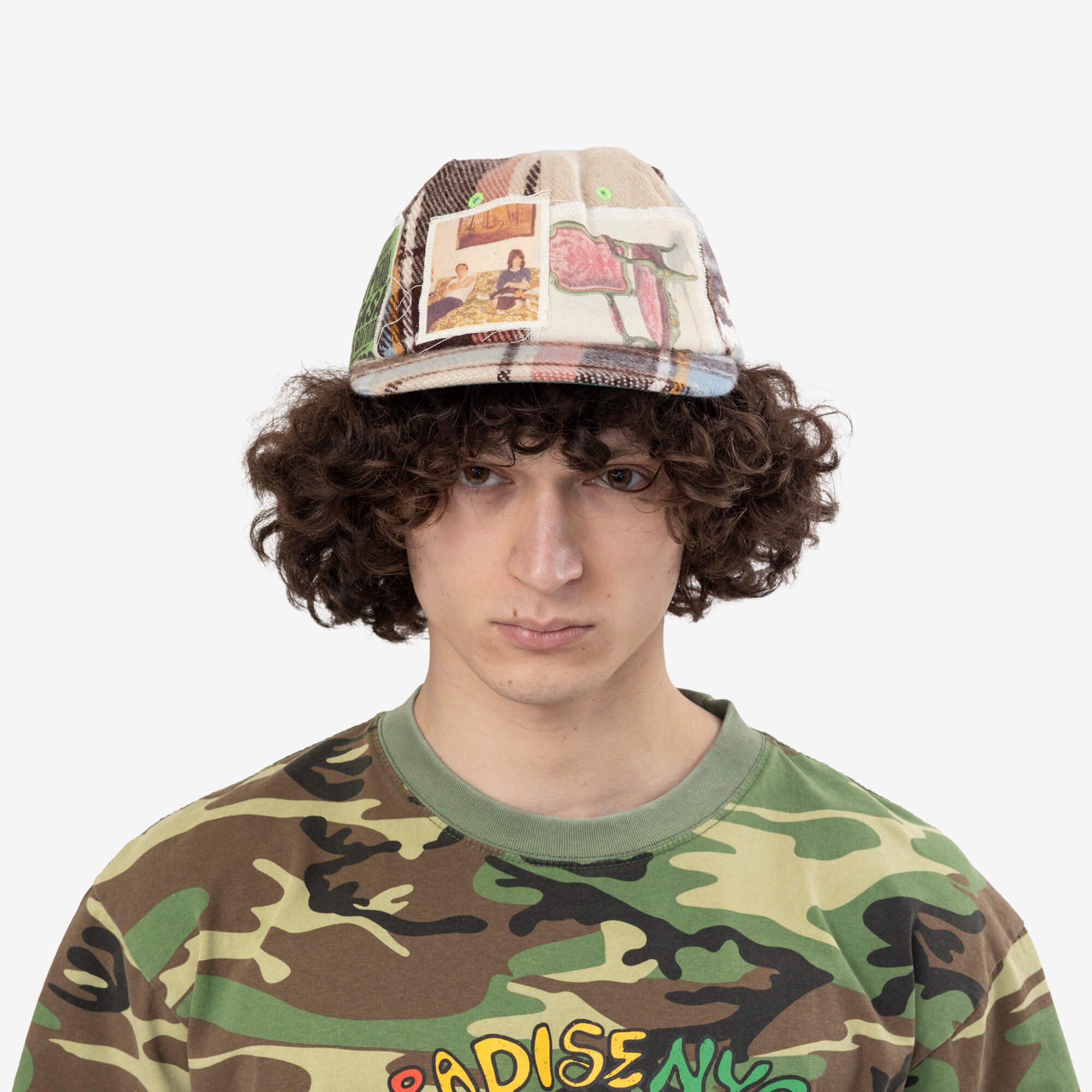 Better With Age Muir Recontructed Flannel Hat Beige - 2