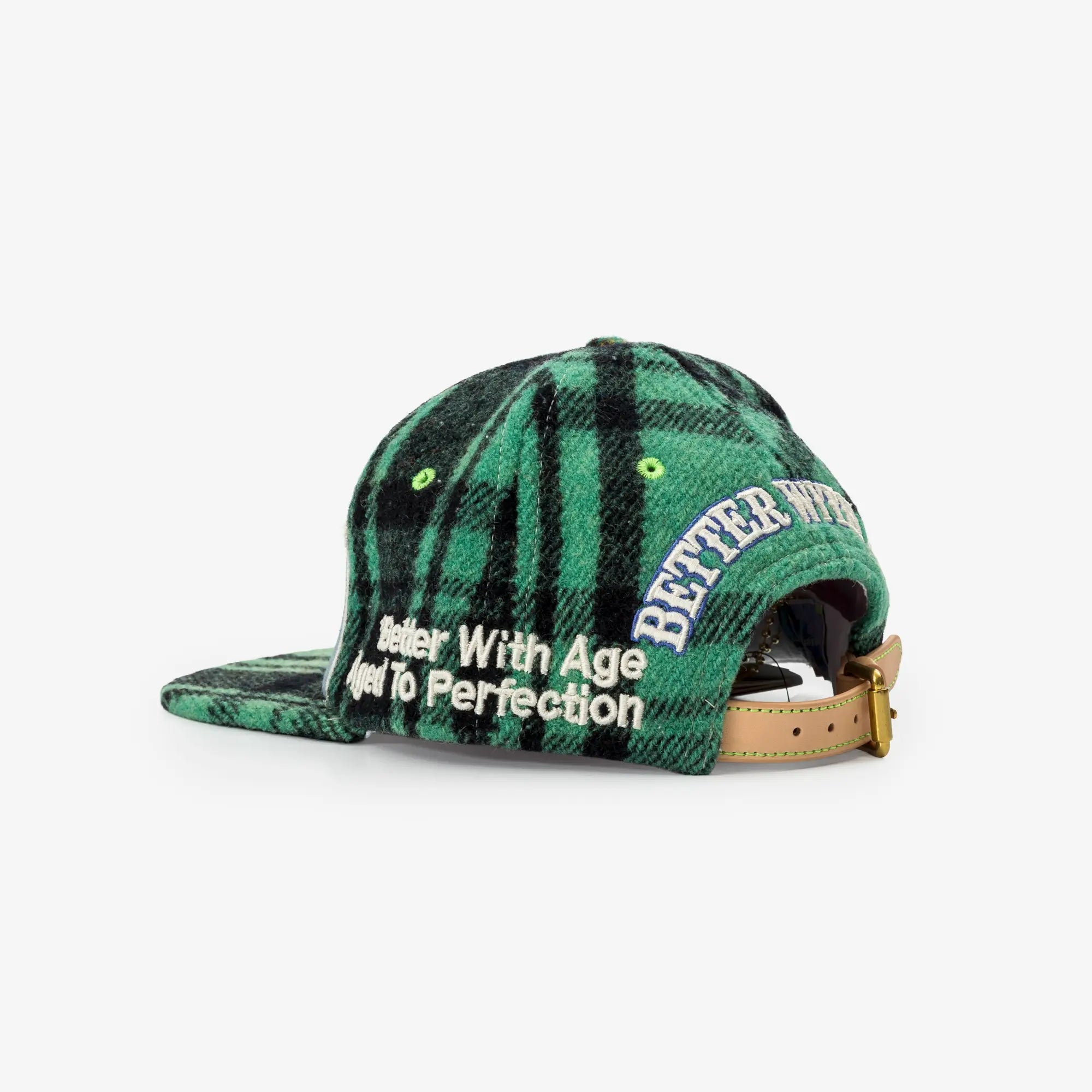 Better With Age Muir Recontructed Flannel Hat Green - 9