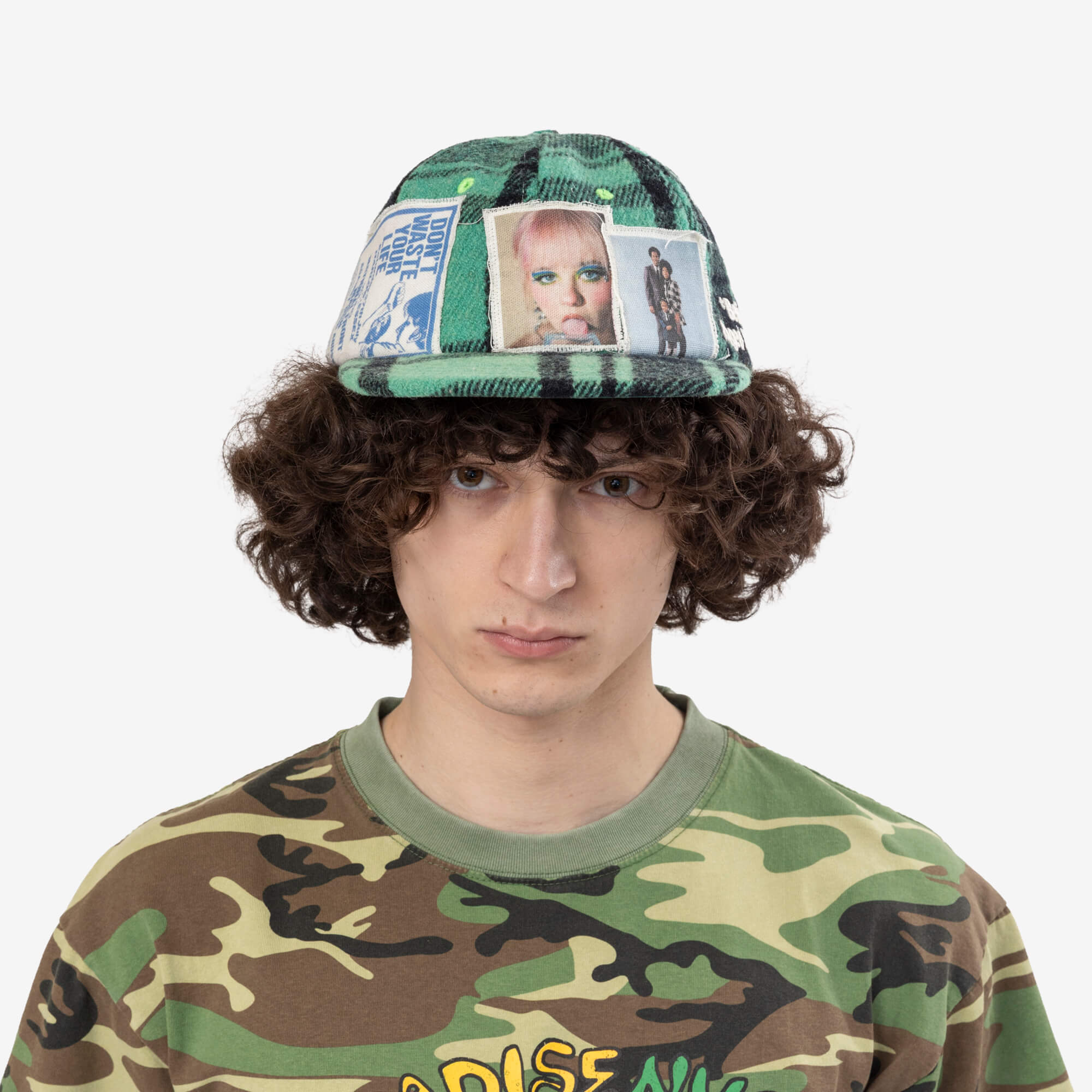 Better With Age Muir Recontructed Flannel Hat Green - 10