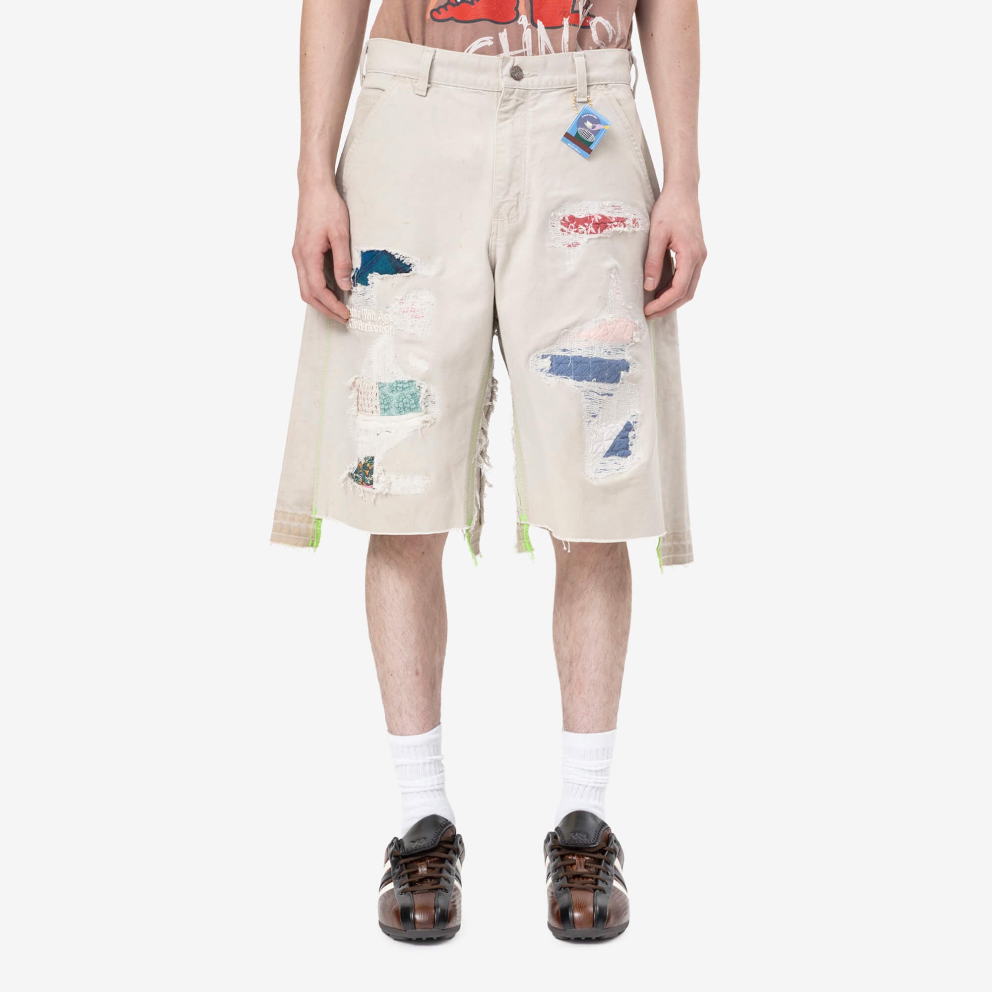 Better With Age Repair Double - Wide Carpenter Shorts Multi - 1