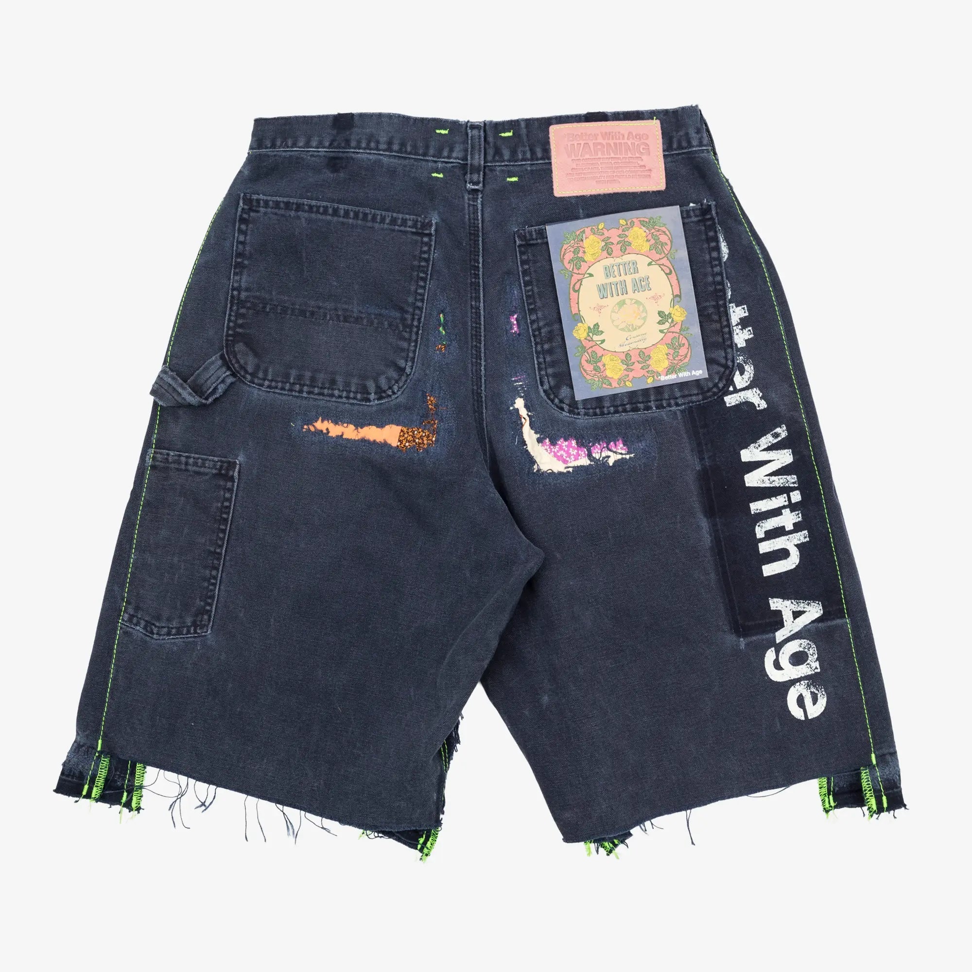 Better With Age Repair Double - Wide Carpenter Shorts Multi - 5