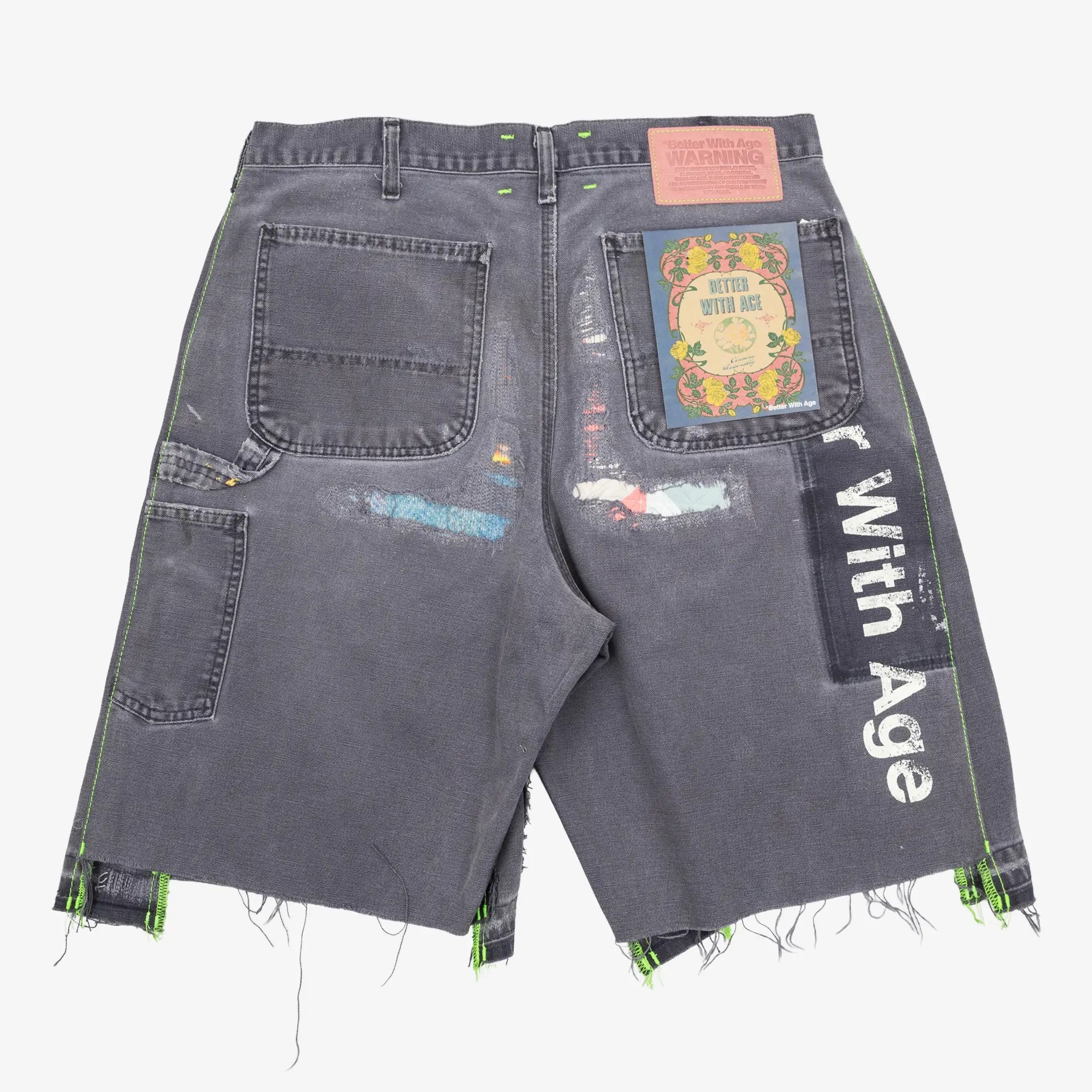 Better With Age Repair Double - Wide Carpenter Shorts Multi - 6