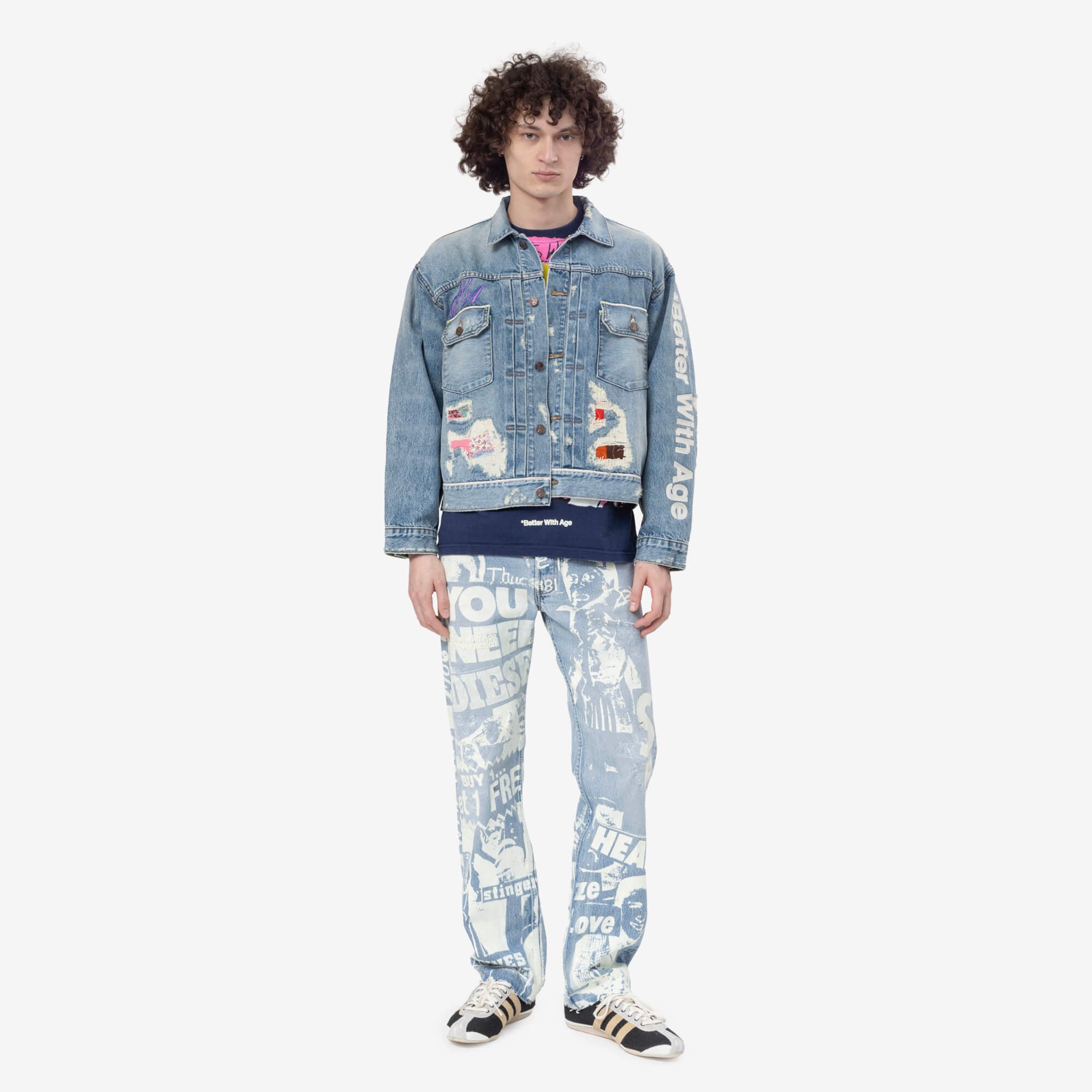 Better With Age Repair Type 2 Denim Jacket Indigo - 2