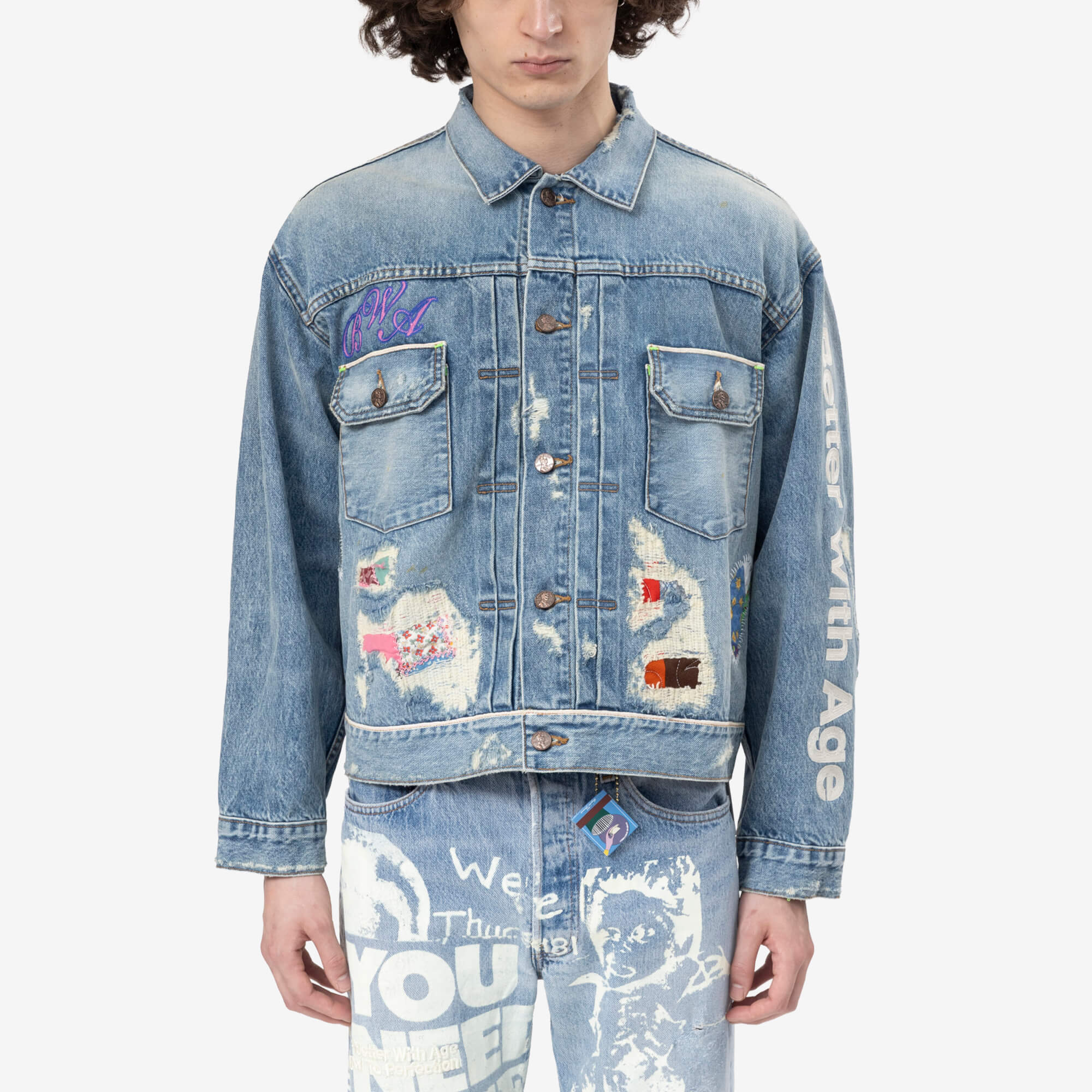 Better With Age Repair Type 2 Denim Jacket Indigo - 1