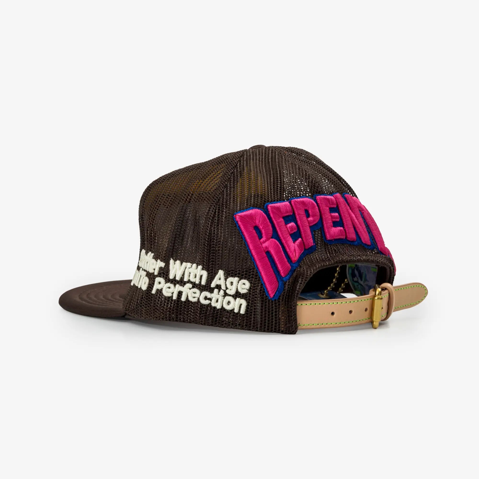 Better With Age Repent! Vintage Hat Brown - 9