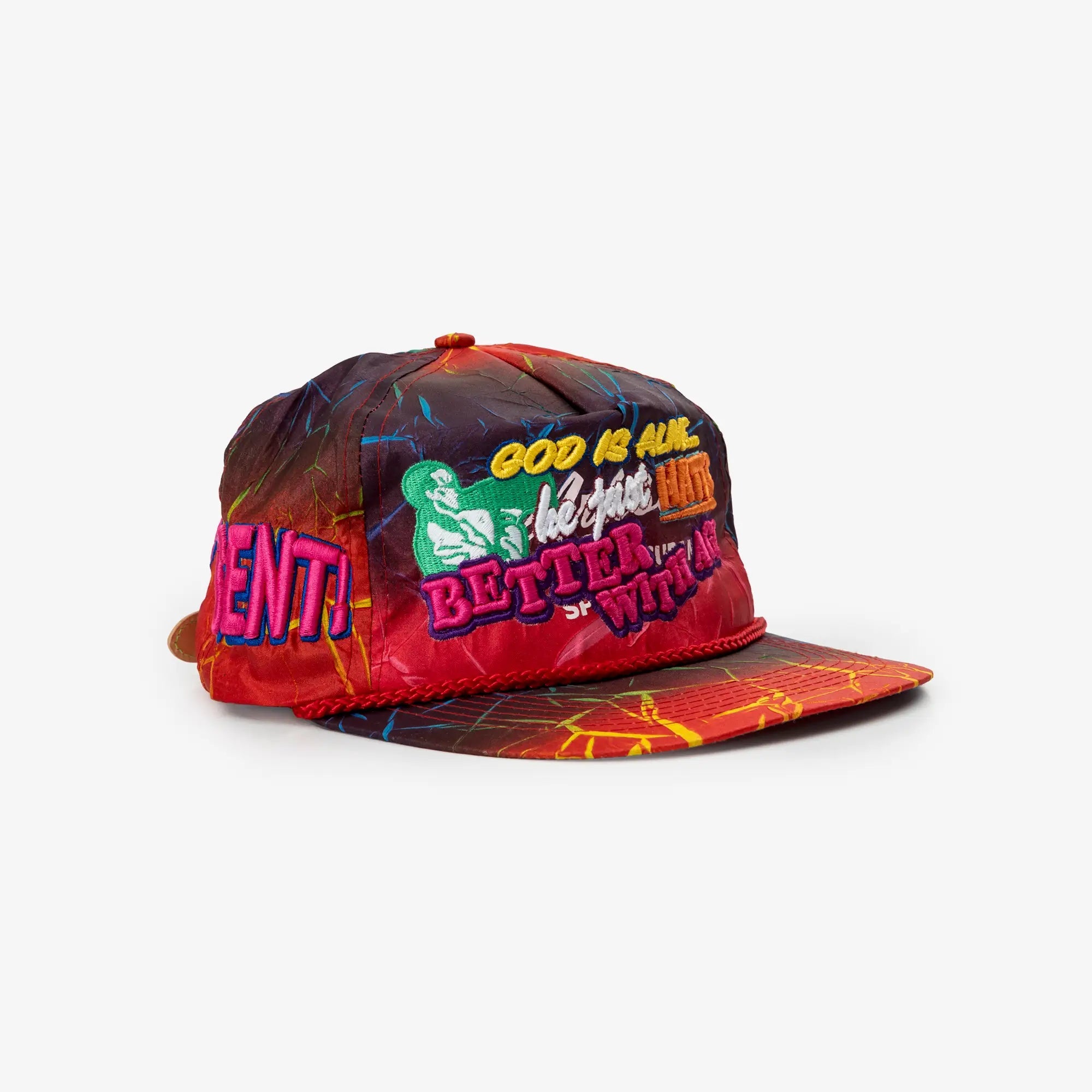 Better With Age Repent! Vintage Hat Red - 5