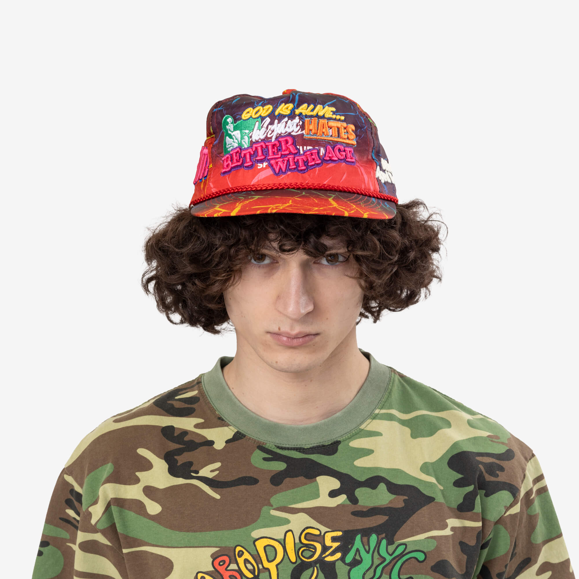 Better With Age Repent! Vintage Hat Red - 2