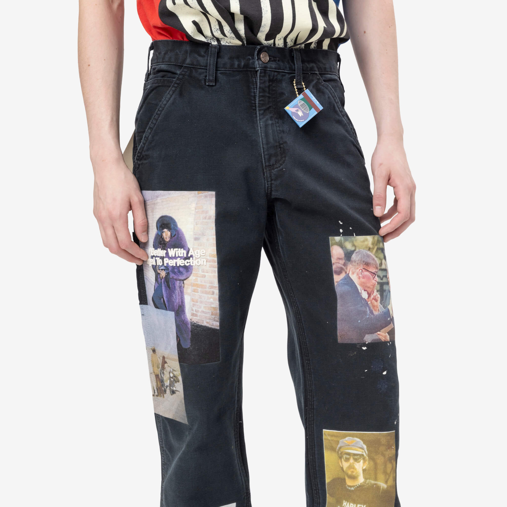 Better With Age Tabloid Carpenter Trousers Multi - 5