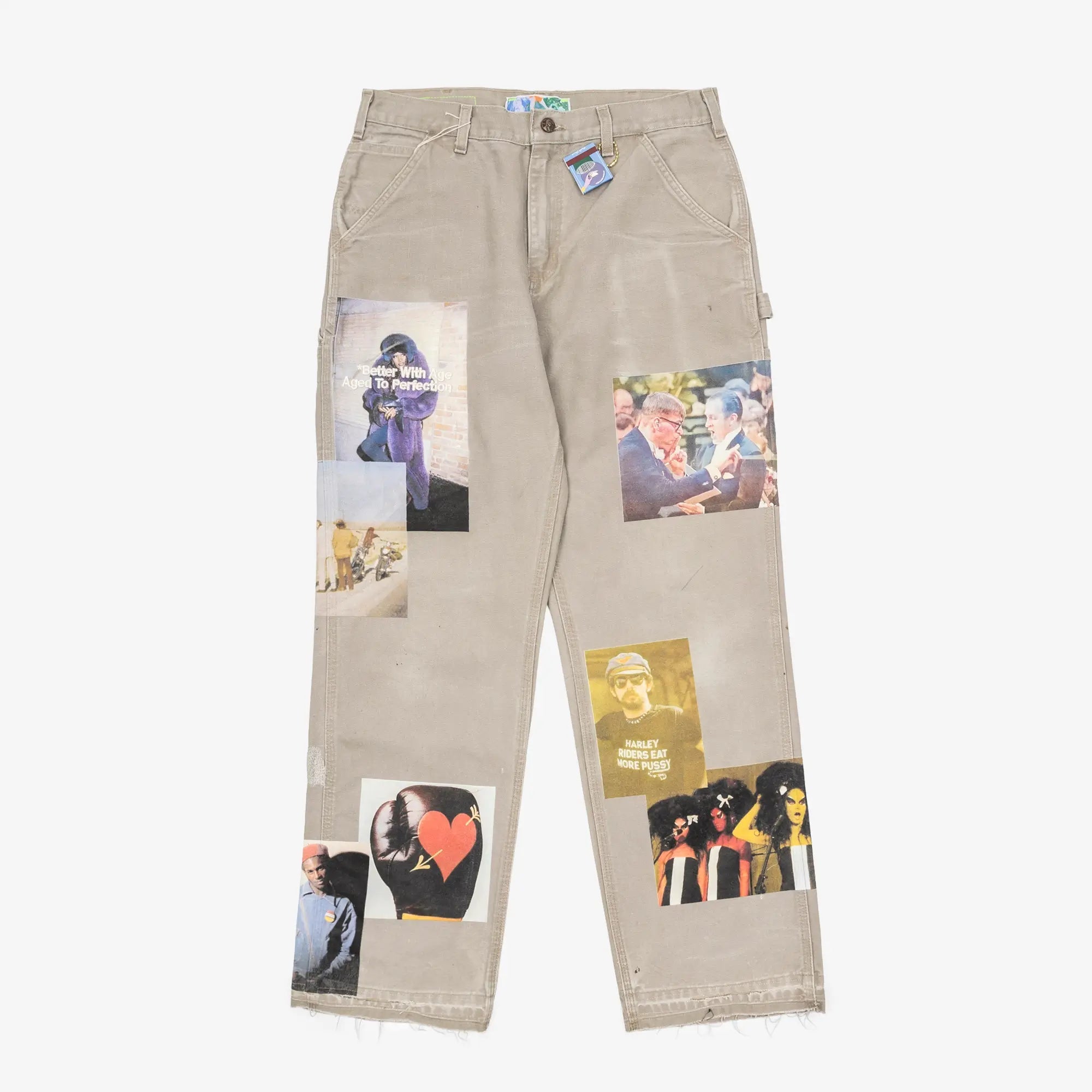 Better With Age Tabloid Carpenter Trousers Multi - 2